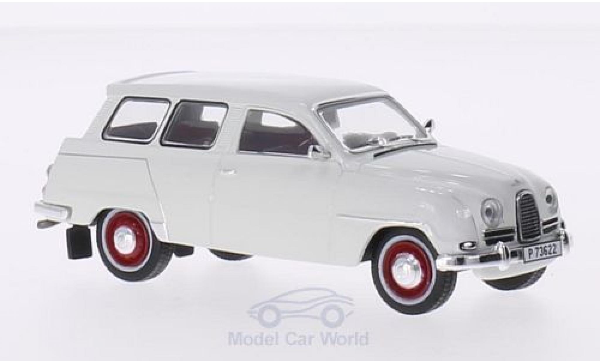 Saab 95 1/43 Triple 9 Collection bianco 1961 modellino in miniatura