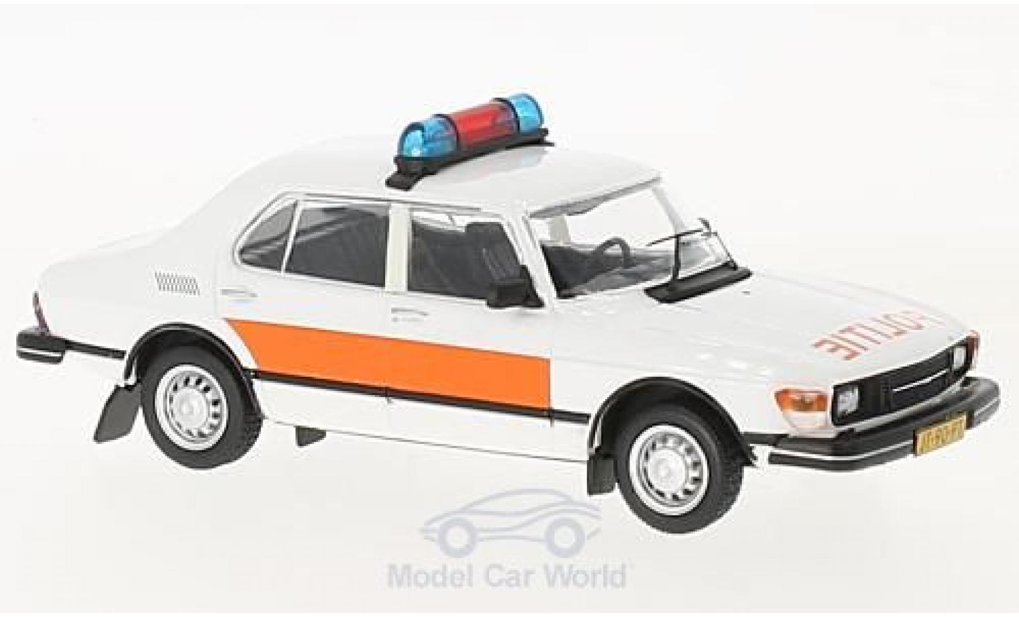 Saab 99 1/43 Triple 9 Collection Gemeente Politie Culemborg (NL) 1983 modellino in miniatura