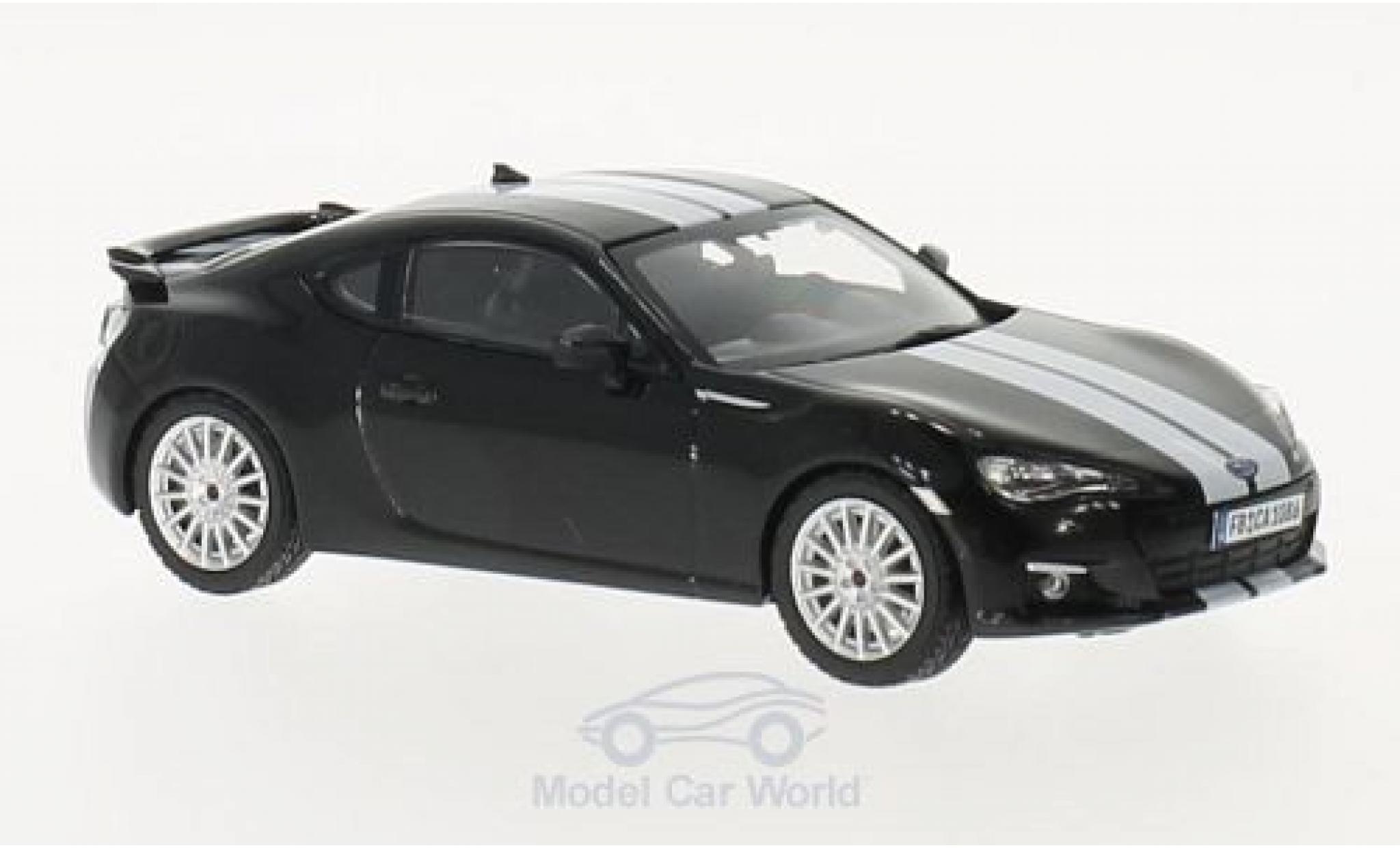 Subaru BRZ 1/43 Triple 9 Collection nero/bianco 2014 modellino in miniatura