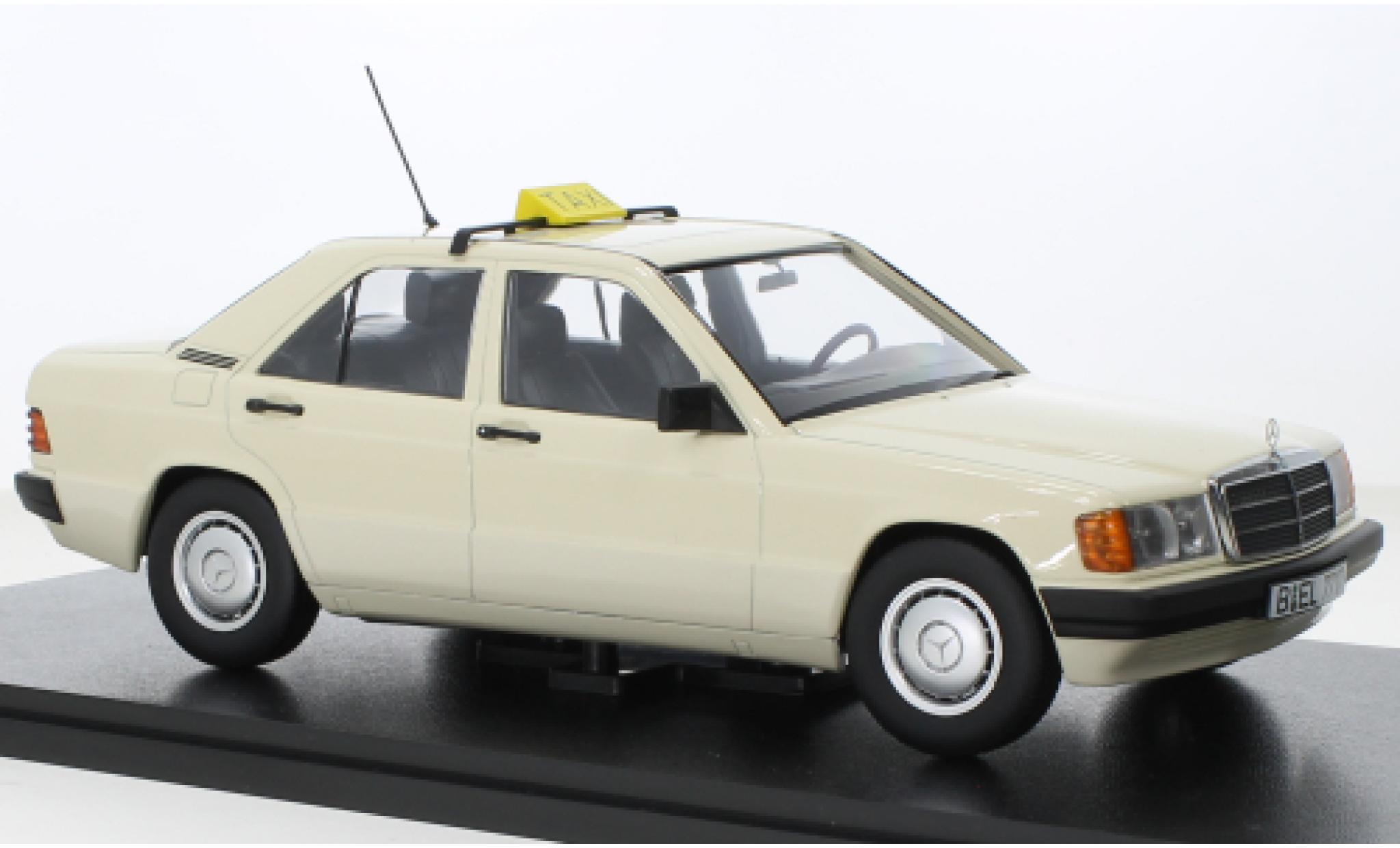 Mercedes 190 1/18 Triple 9 Collection D (W201) Taxi 1993 modellino in miniatura