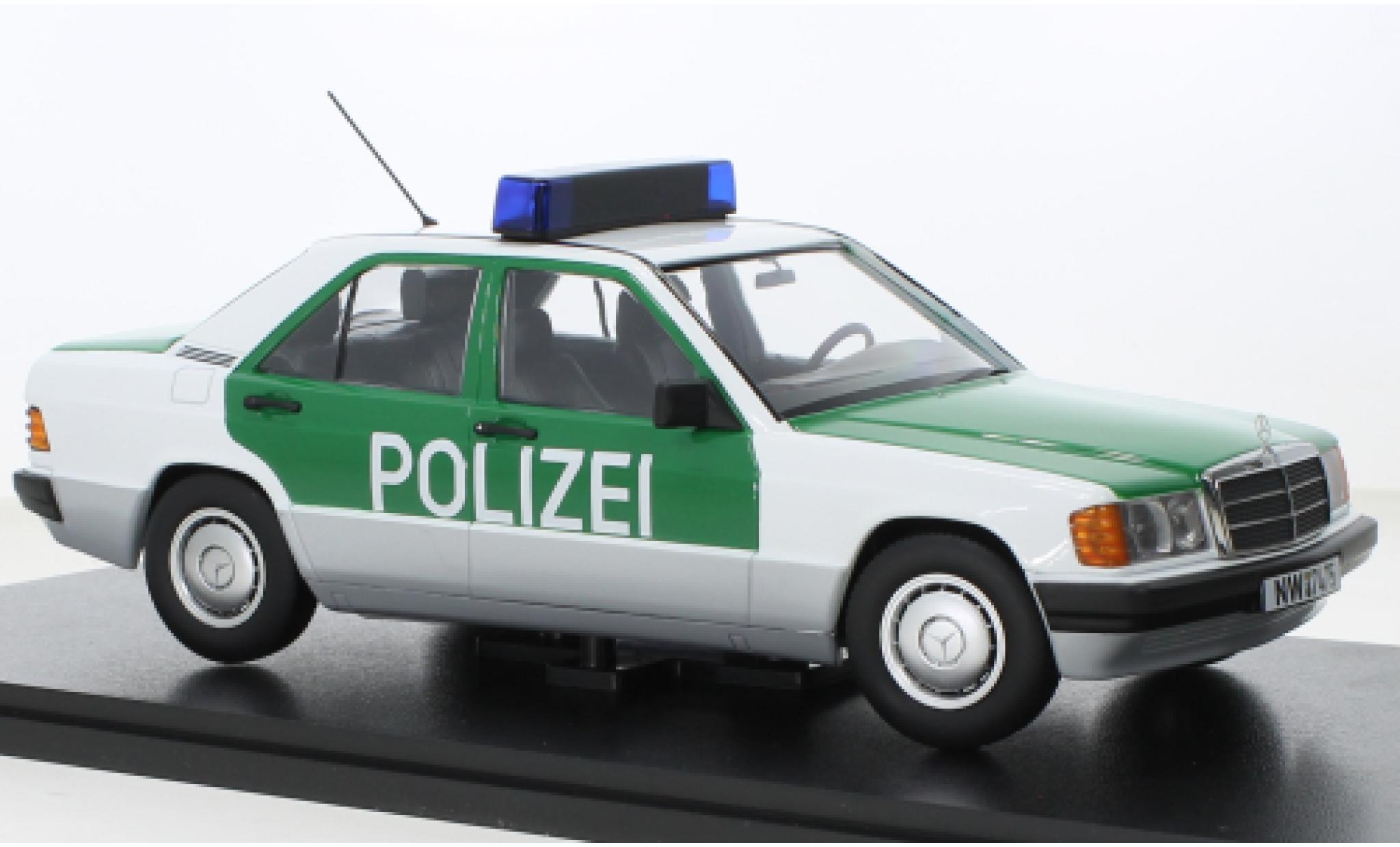 Mercedes 190 1/18 Triple 9 Collection E (W201) police (D) 1993 modellino in miniatura