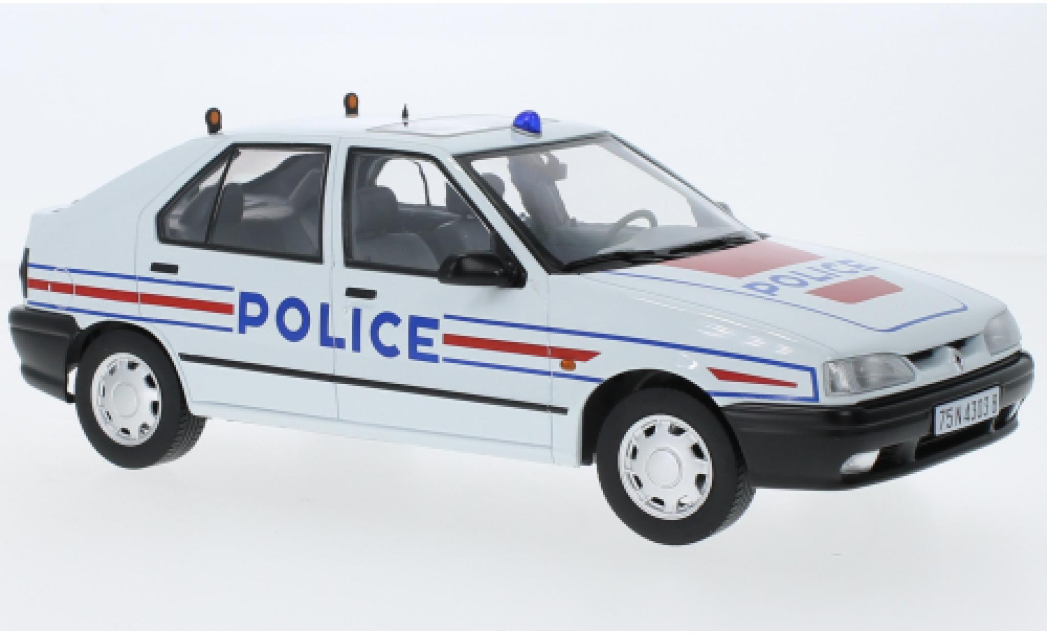 Renault 19 1/18 Triple 9 Collection Police (F) 96 modellino in miniatura