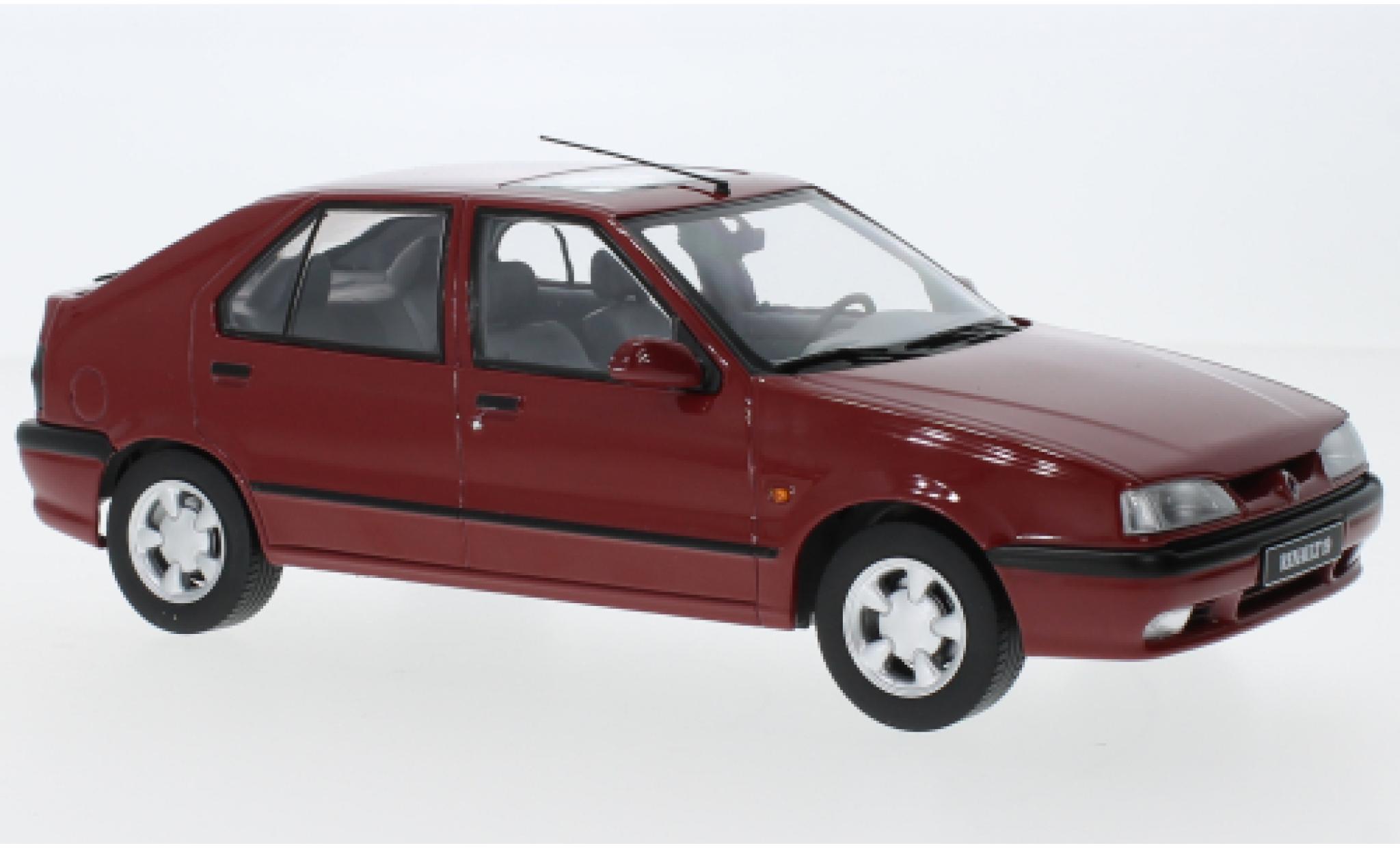 Renault 19 1/18 Triple 9 Collection rosso foncé 94 modellino in miniatura