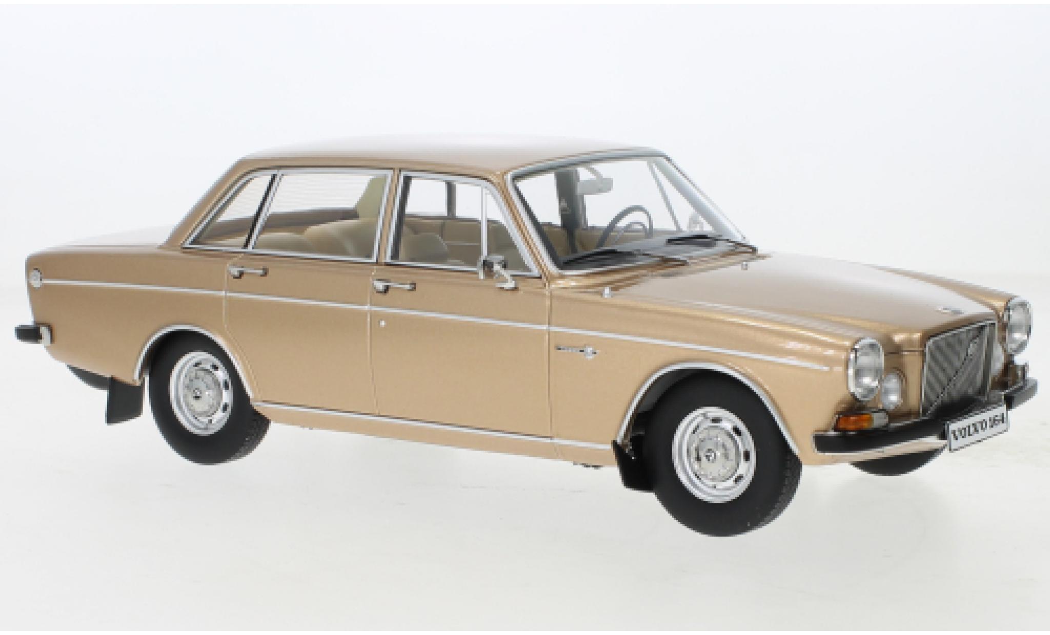 Volvo 164 1/18 Triple 9 Collection metallise beige 1970 modellino in miniatura