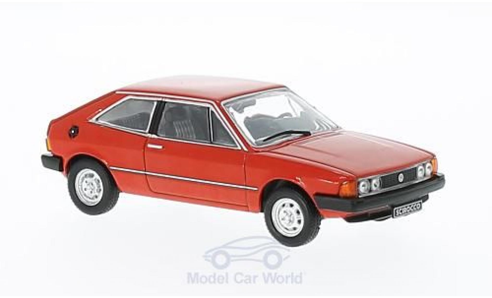 Volkswagen Scirocco 1/43 Triple 9 Collection rosso 1980 modellino in miniatura