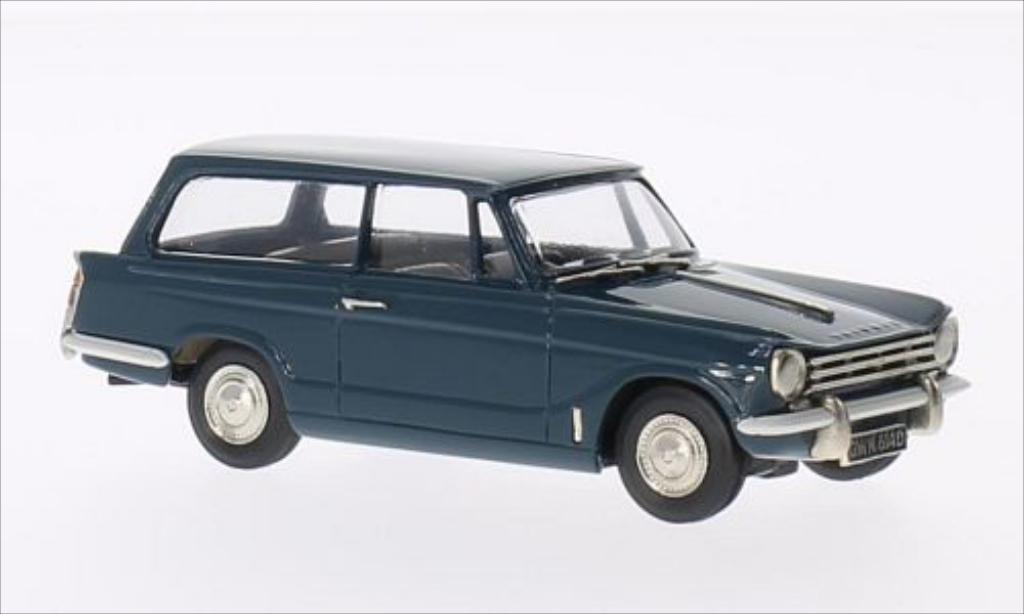 Triumph Herald 1/43 Brooklin 13/60 Estate blu 1965 modellino in miniatura
