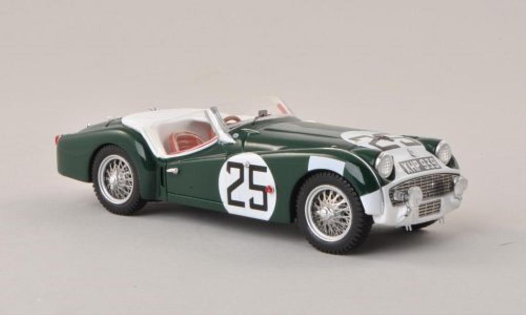 Triumph TR3 S 1/43 Spark S No.25 24h Le Mans 1959 /D.Stoop modellino in miniatura