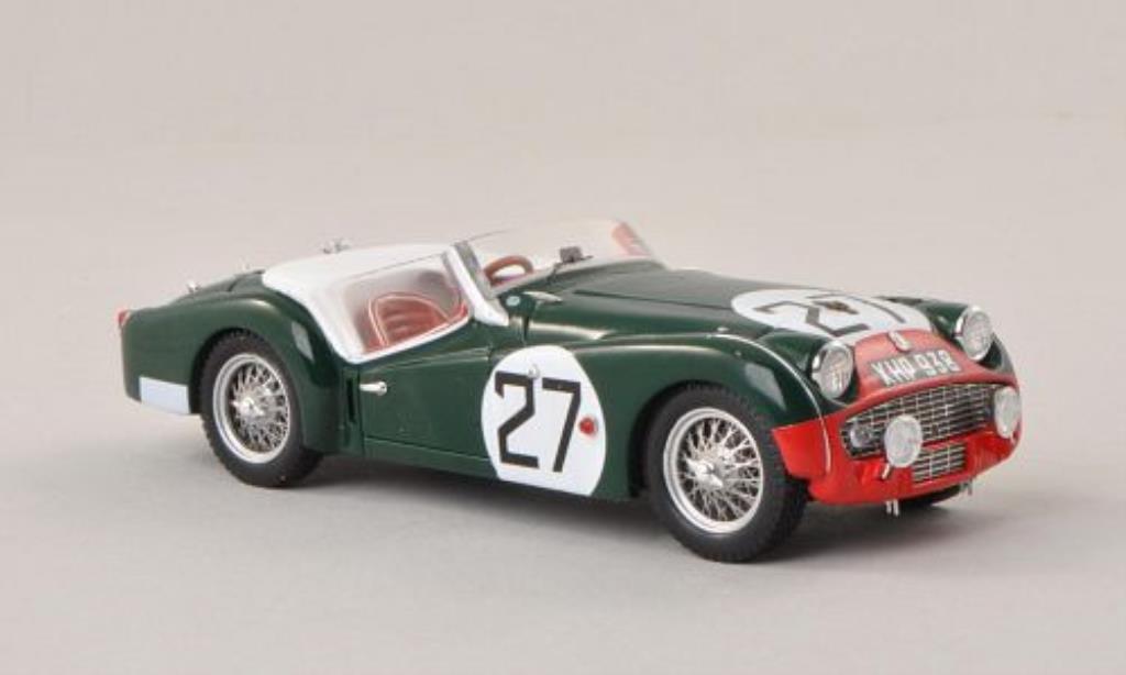 Triumph TR3 S 1/43 Spark S No.27 24h Le Mans 1959 /C.Dubois modellino in miniatura