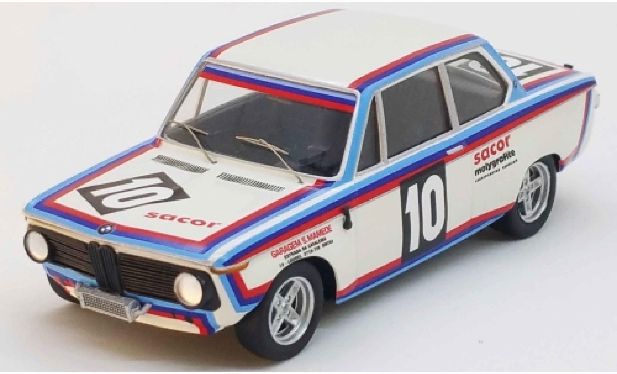 Bmw 2002 1/43 Trofeu No.10 Vila do Conde 1975 R.Esperto modellino in miniatura
