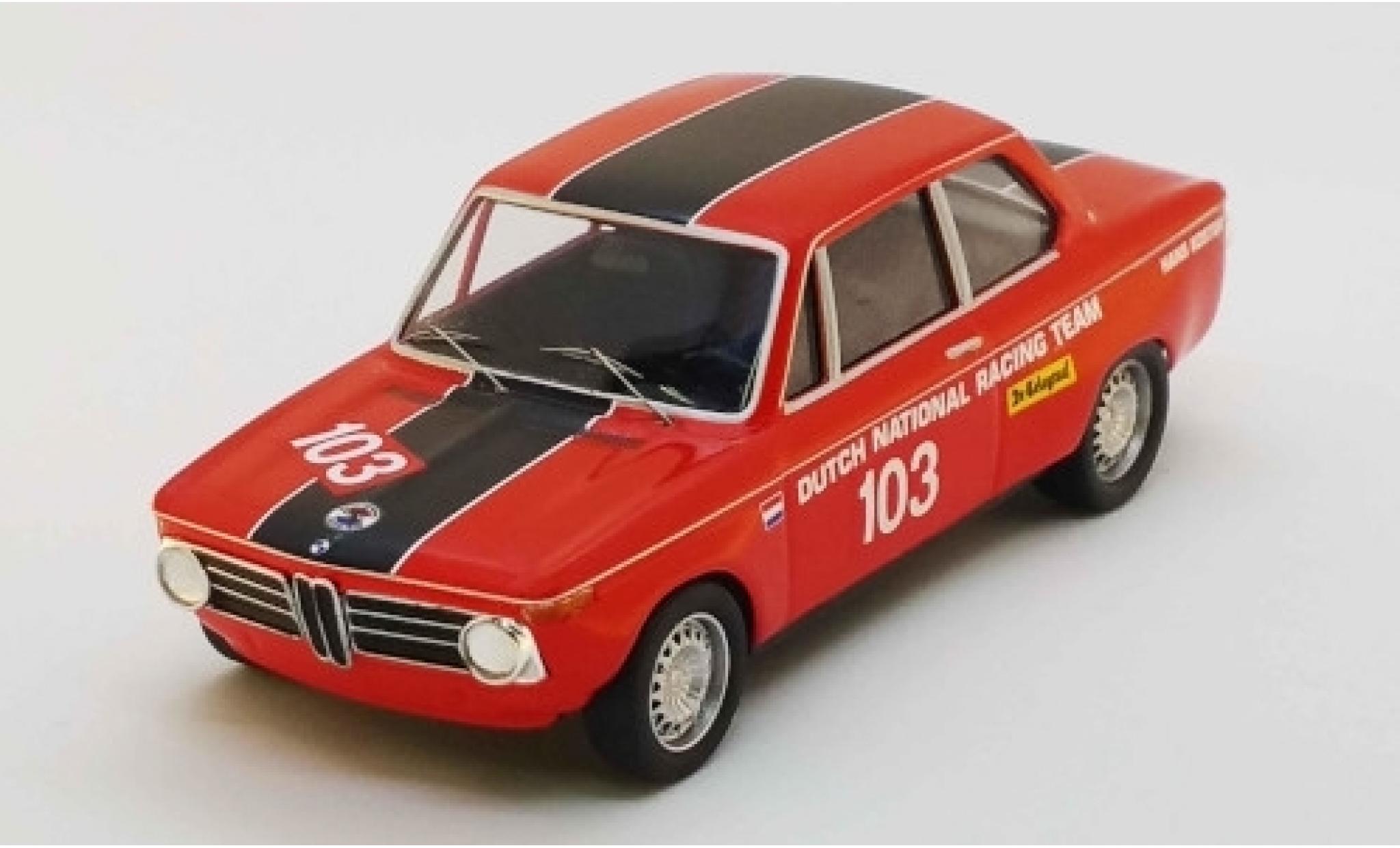 Bmw 2002 1/43 Trofeu No.103 Zandvoort 1969 H.Koster modellino in miniatura