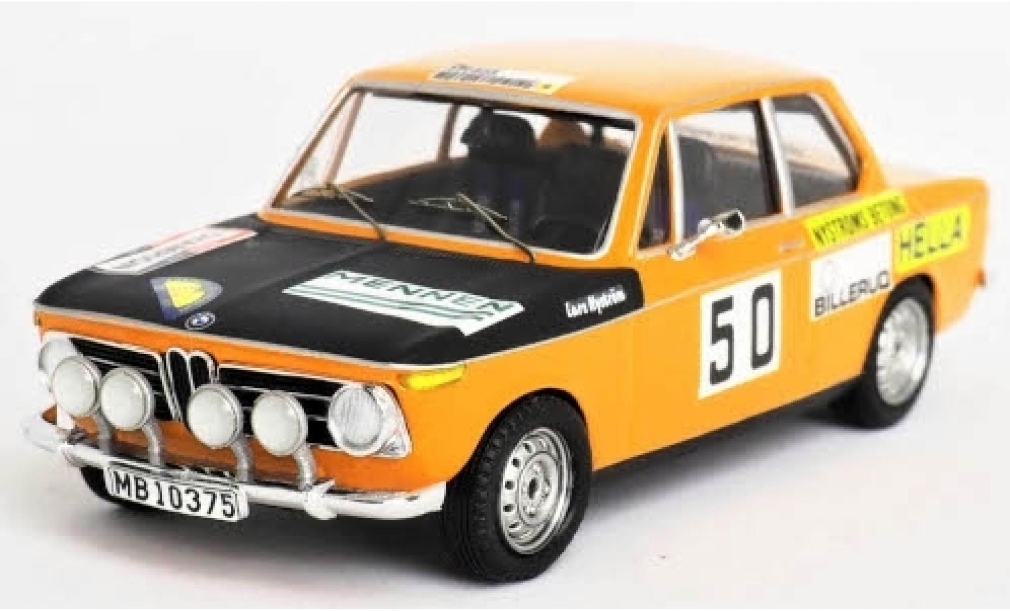 Bmw 2002 1/43 Trofeu ti No.50 Rally WM Rally Schweden L.Nyström/C.Nyström modellino in miniatura
