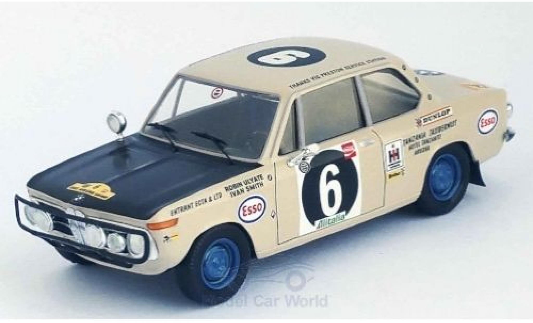 Bmw 2002 1/43 Trofeu ti No.6 East African Safari Rally 1971 R.Ulyate/I.Smith modellino in miniatura