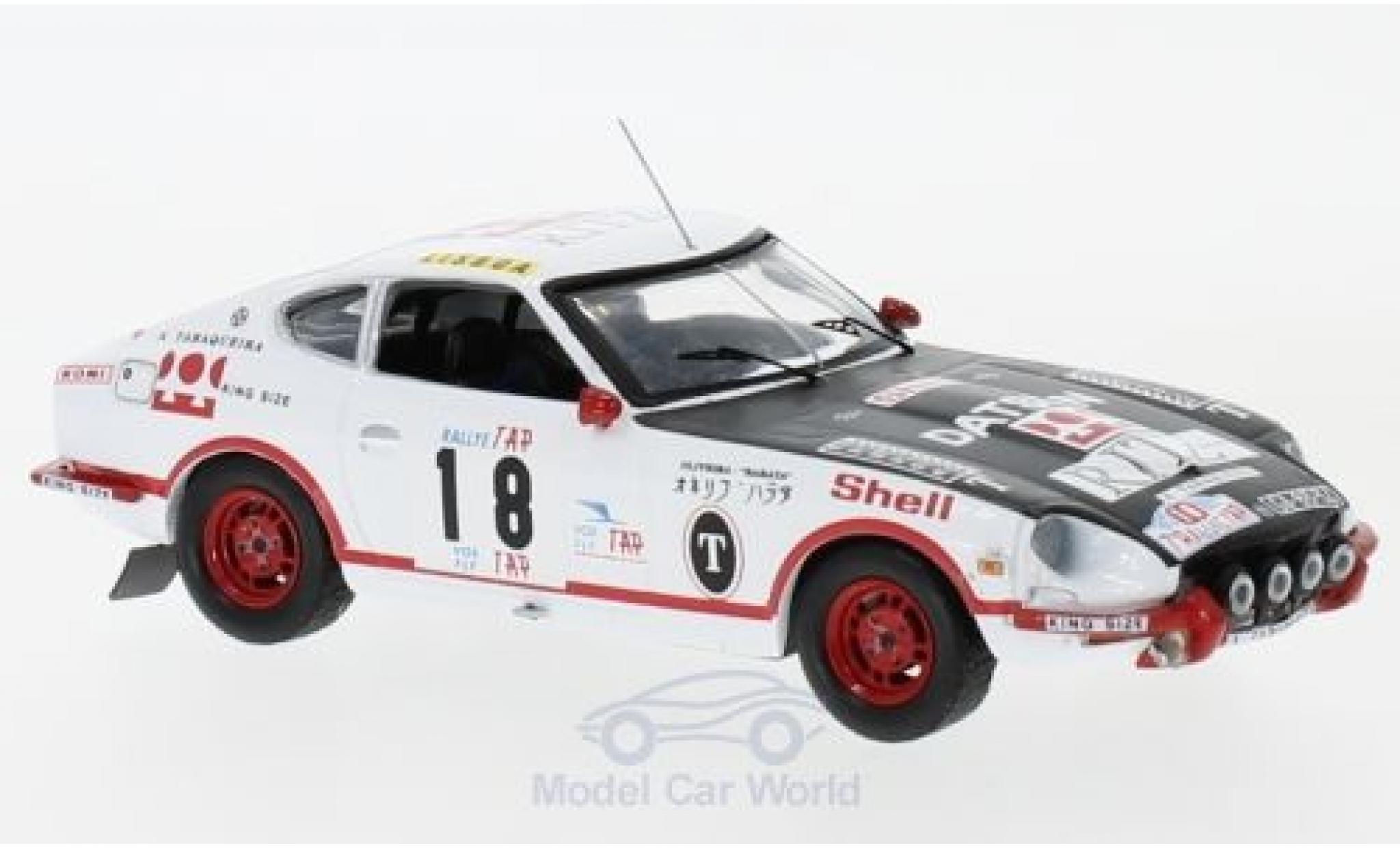 Datsun 240Z 1/43 Trofeu No.18 Rallye Portugal 1973 A.C. Oliveira/Barata modellino in miniatura