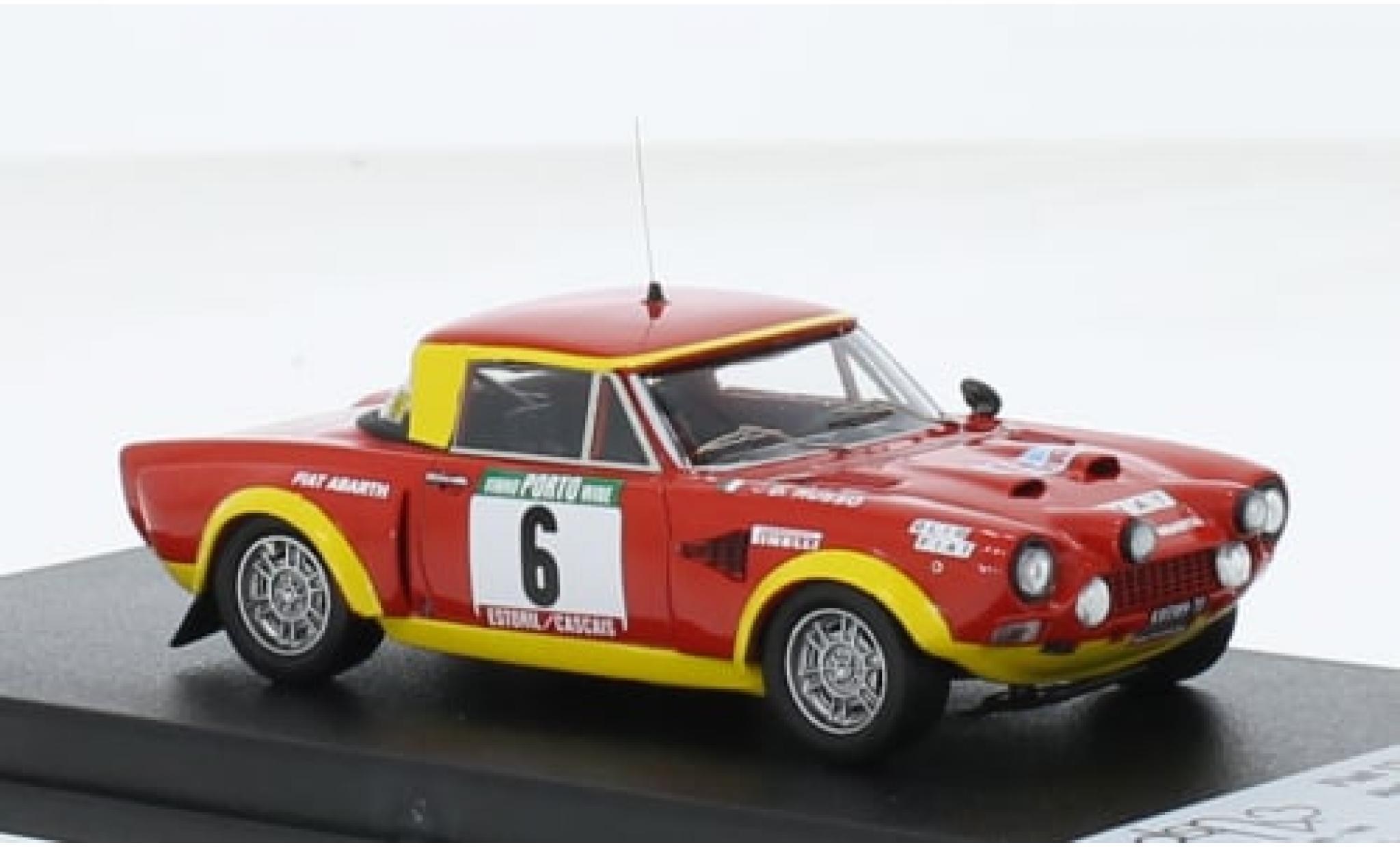 Fiat 124 1/43 Trofeu Abarth Rallye No.6 Rallye WM Rallye Portugal 1975 1:43 modellino in miniatura