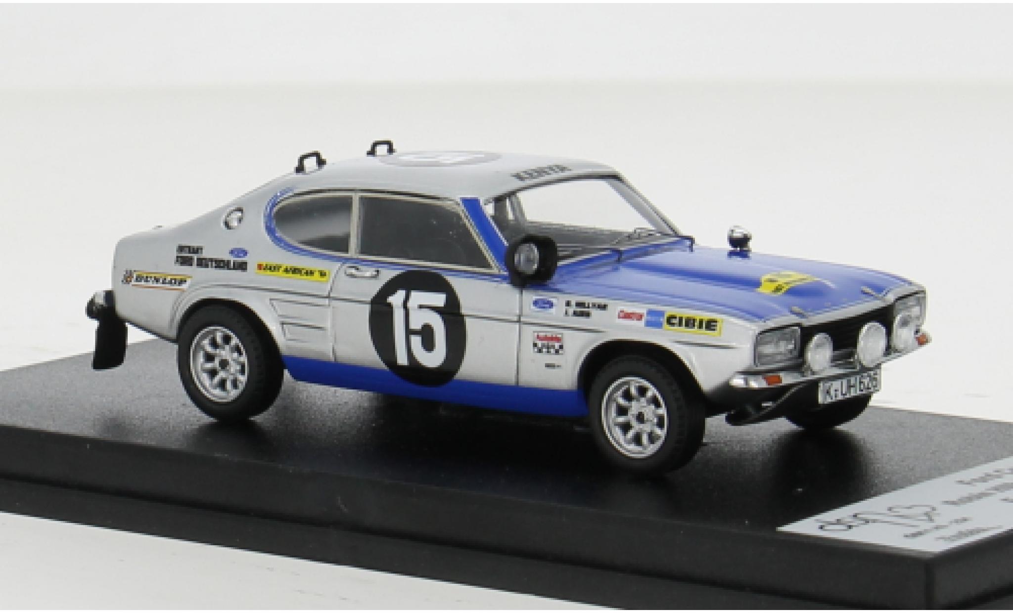 Ford Capri 1/43 Trofeu 2600 East African Safari Rally 1970 #15 1:43 modellino in miniatura