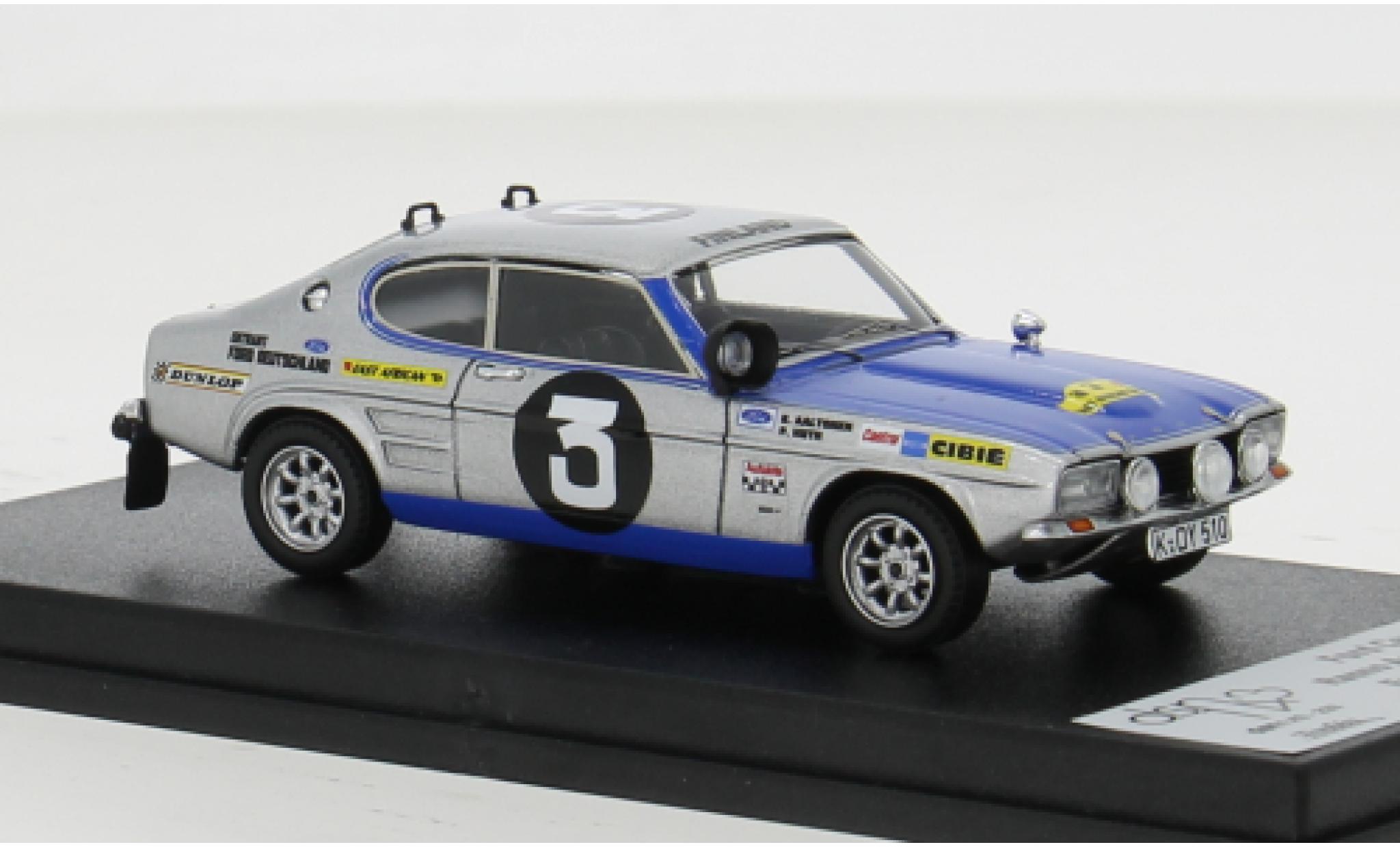 Ford Capri 1/43 Trofeu 2600 East African Safari Rally 1970 #3 1:43 modellino in miniatura