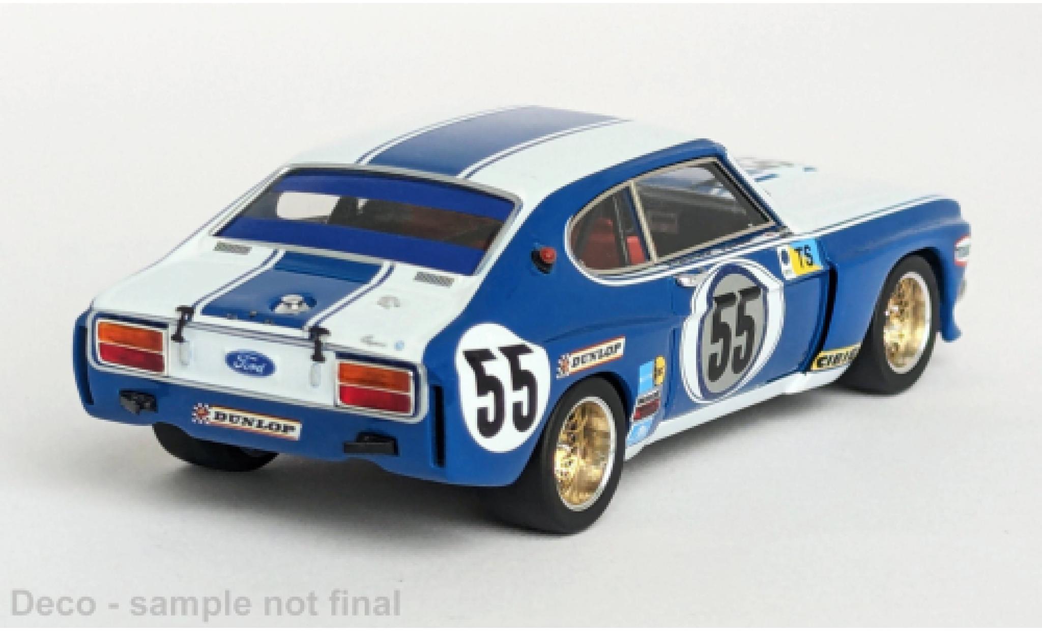 Ford Capri 1/43 Trofeu 2600 LV 24h Le Mans 1973 #55 1:43 modellino in miniatura