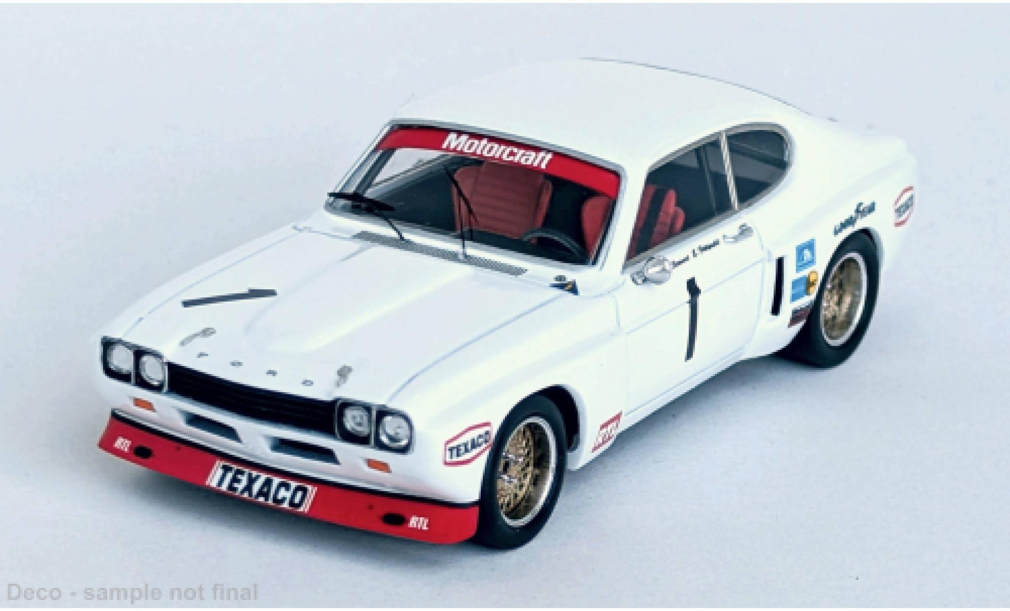 Ford Capri 1/43 Trofeu RS 2600 6h Nürburgring 1973 #1 1:43 modellino in miniatura