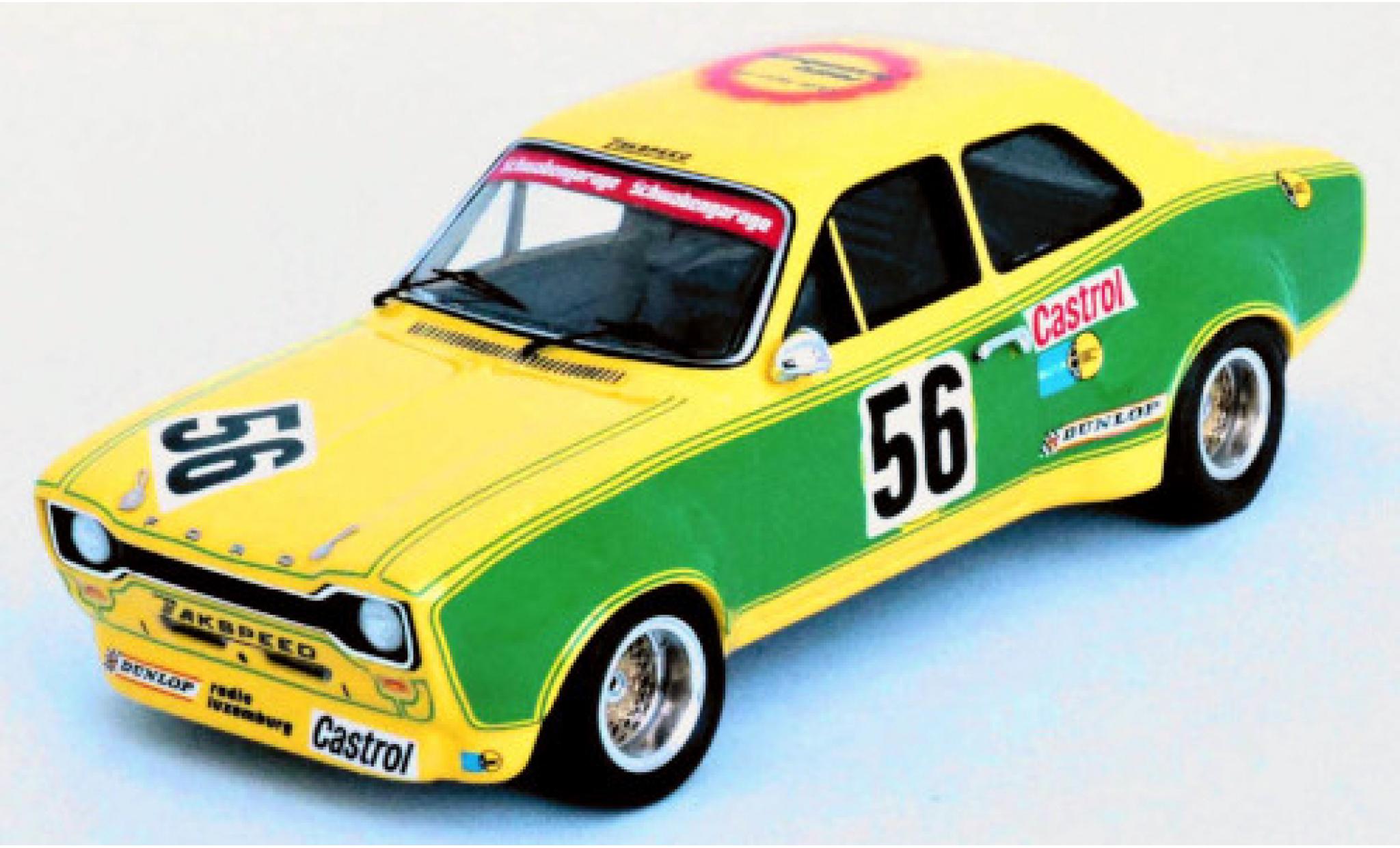 Ford Escort 1/43 Trofeu MK I No.56 DRM 1973 D.Glemser modellino in miniatura