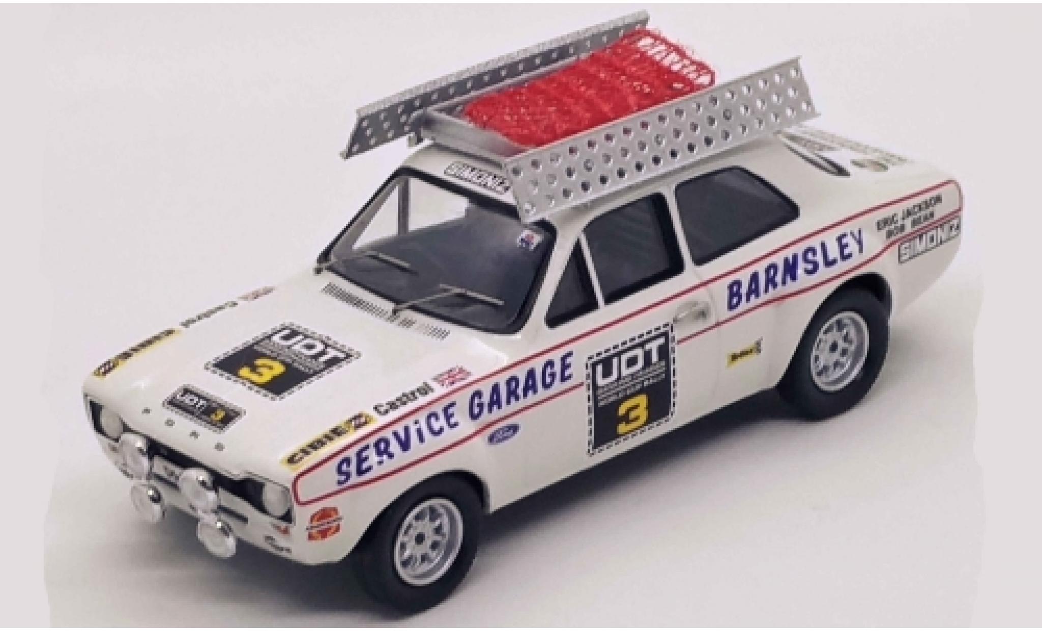 Ford Escort 1/43 Trofeu MK I RHD No.3 World Cup Rally 1974 E.Jackson/R.Bean modellino in miniatura