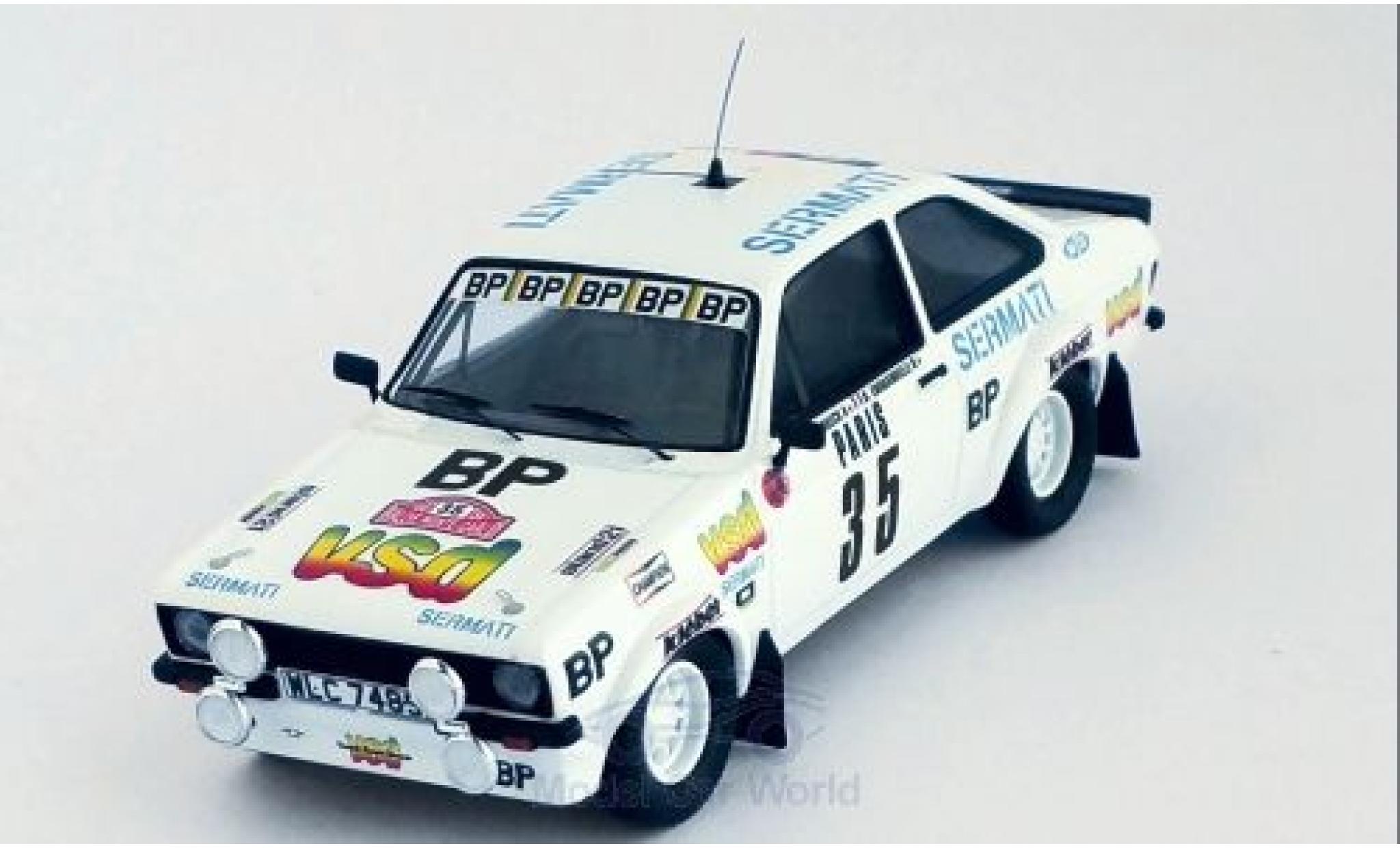 Ford Escort 1981 1/43 Trofeu MK II RS 1800 No.35 vsd Rallye WM Rallye Monte Carlo 1981 D.Snobeck/D.Emmanuelli modellino in miniatura