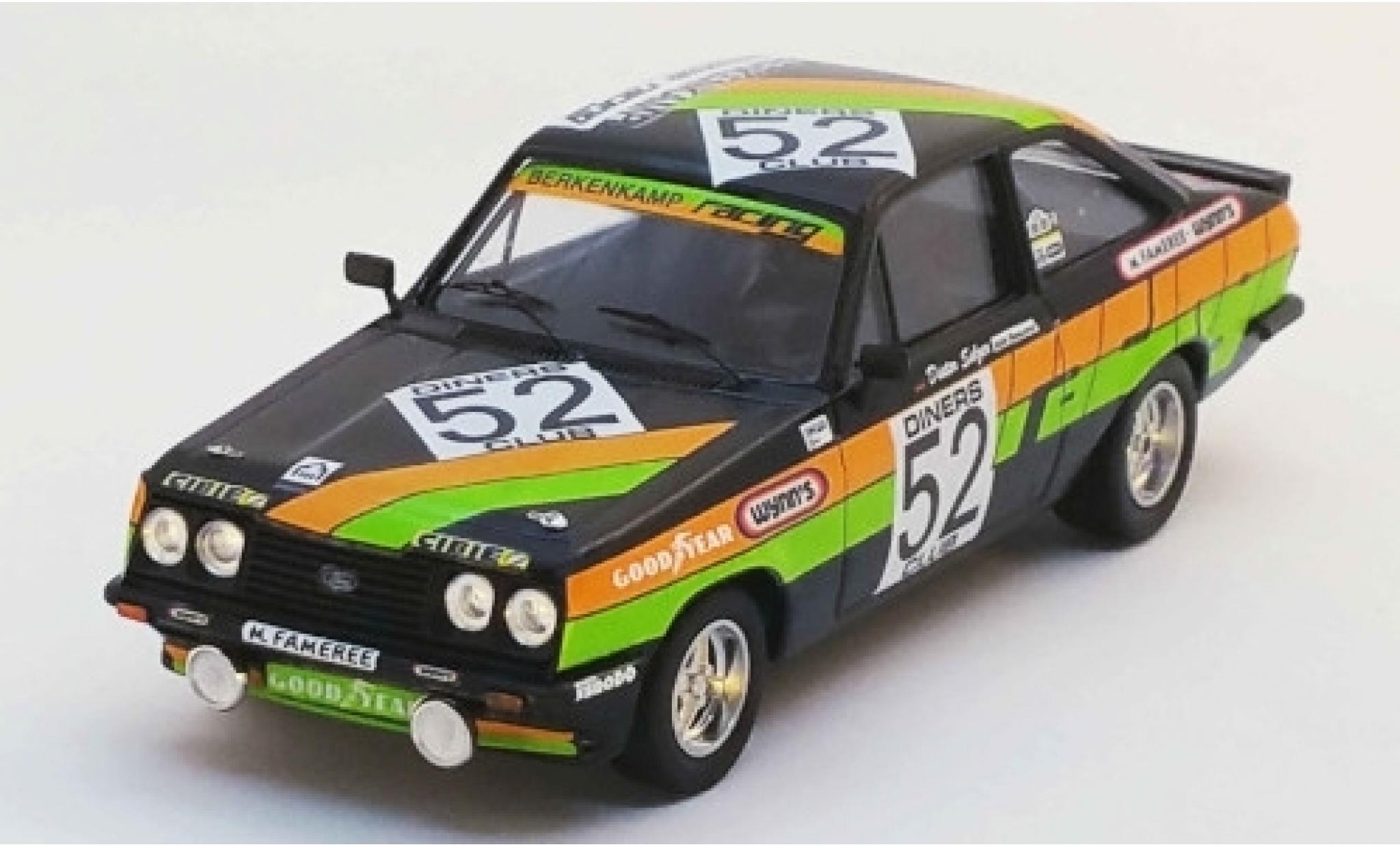 Ford Escort 1/43 Trofeu Mk II RS2000 No.52 Berkenkamp Racing 24h Spa 1979 A.Beauchef/D.Selzer/K.Mauer modellino in miniatura
