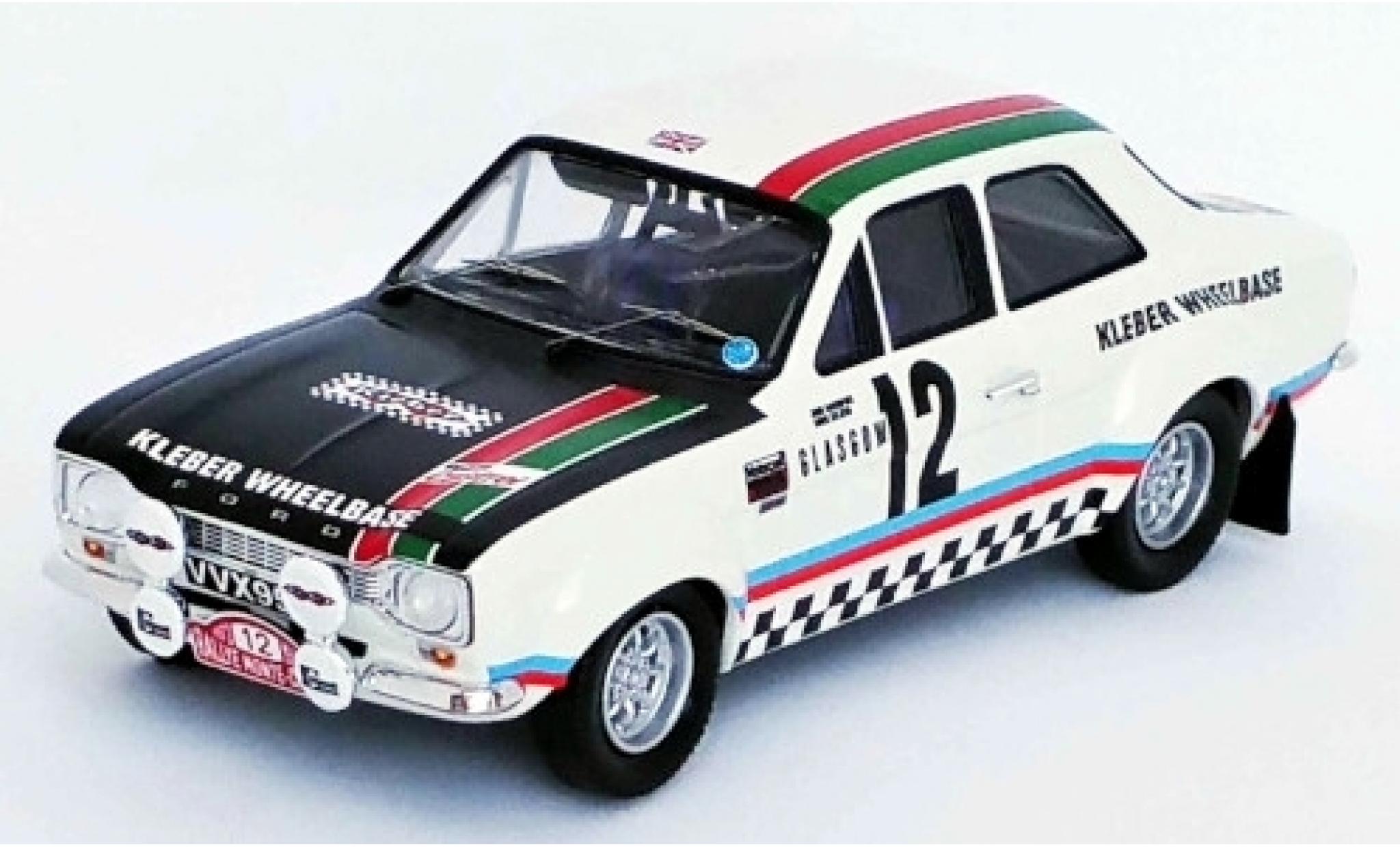Ford Escort 1/43 Trofeu MK1 RS 1600 RHD No.12 Rallye Monte Carlo 1973 C.Sclater/J.Davenport modellino in miniatura