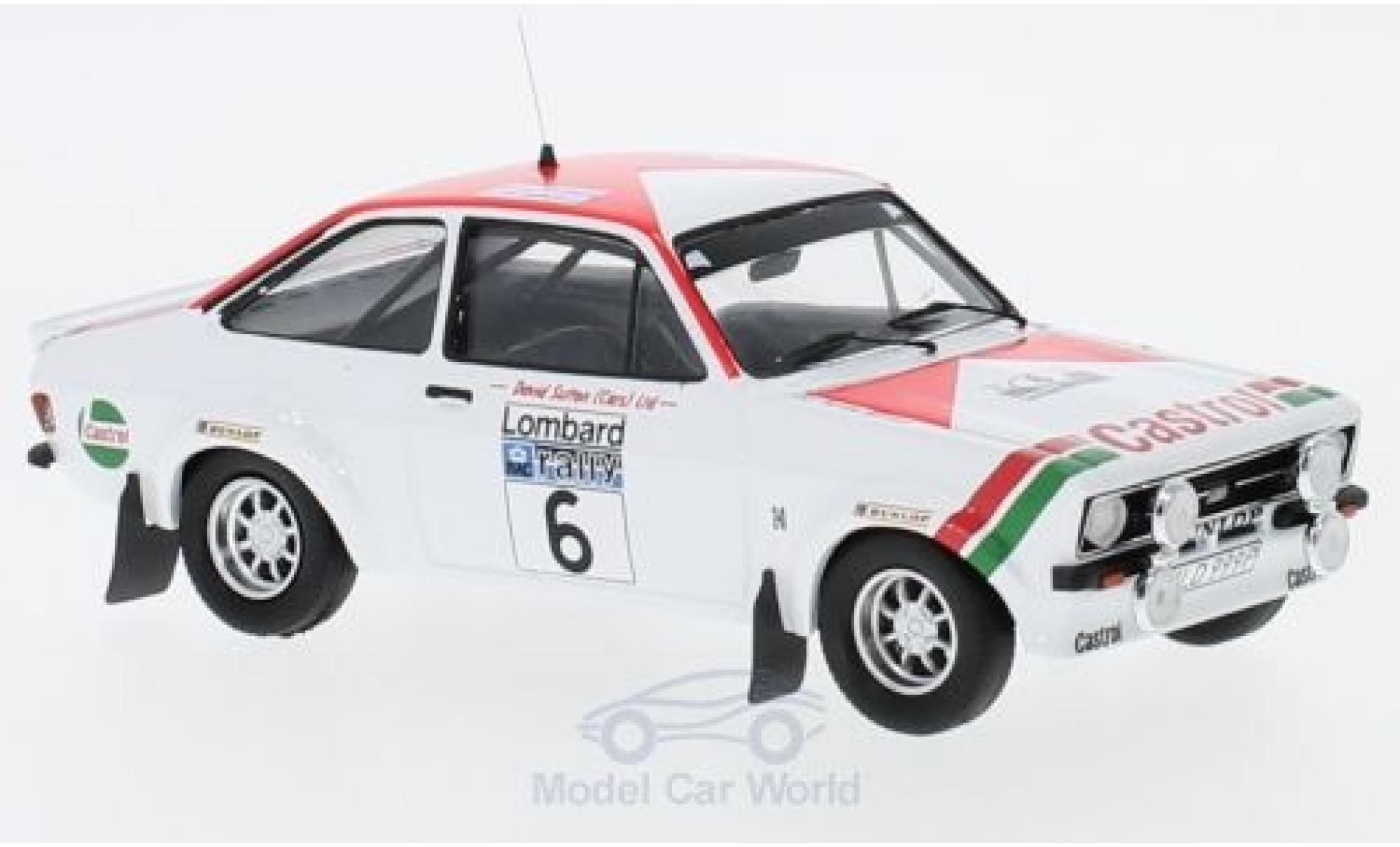 Ford Escort 1/43 Trofeu MK2 RS 1800 No.6 Marlboro Rallye WM RAC Rallye 1978 mit Decals A.Vatanen/O.Bryant modellino in miniatura