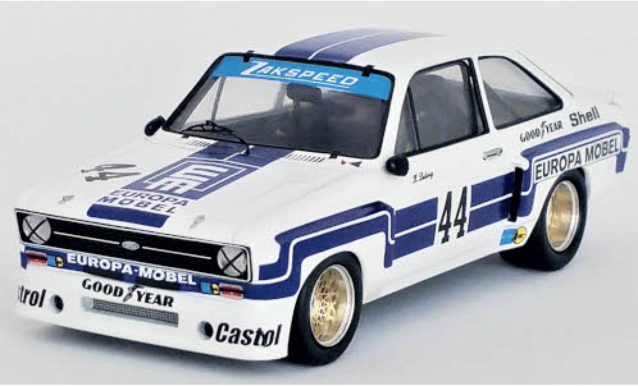 Ford Escort 1/43 Trofeu MKII RS No.44 Zakspeed Europa Möbel DRM Norisring 1976 K.Ludwig modellino in miniatura
