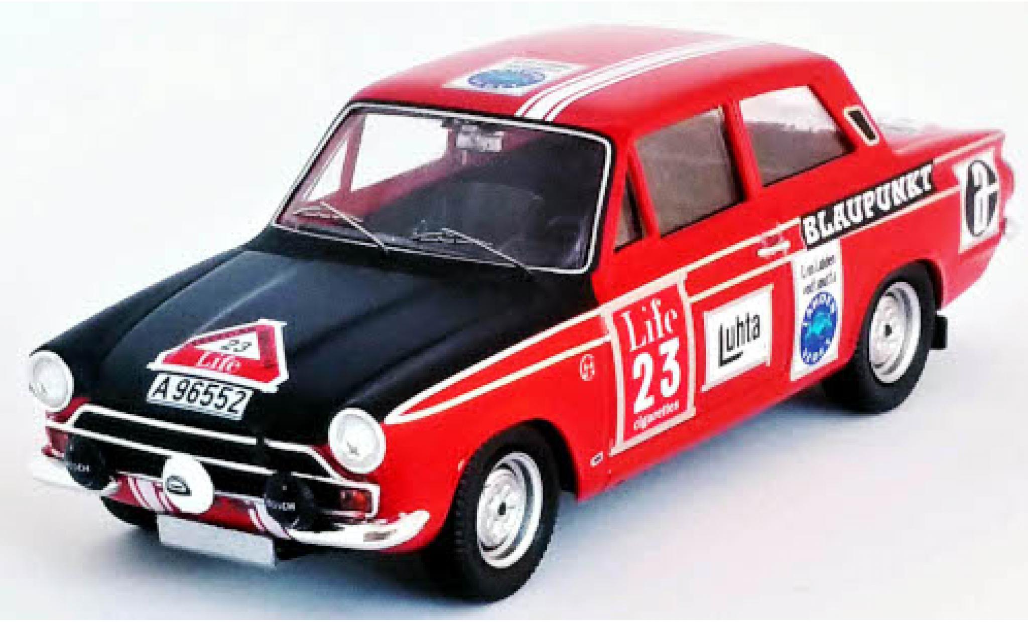 Ford Lotus 1/43 Trofeu Cortina No.23 1000 Lakes Rallye 1965 B.Söderström/B.Ohlsson modellino in miniatura