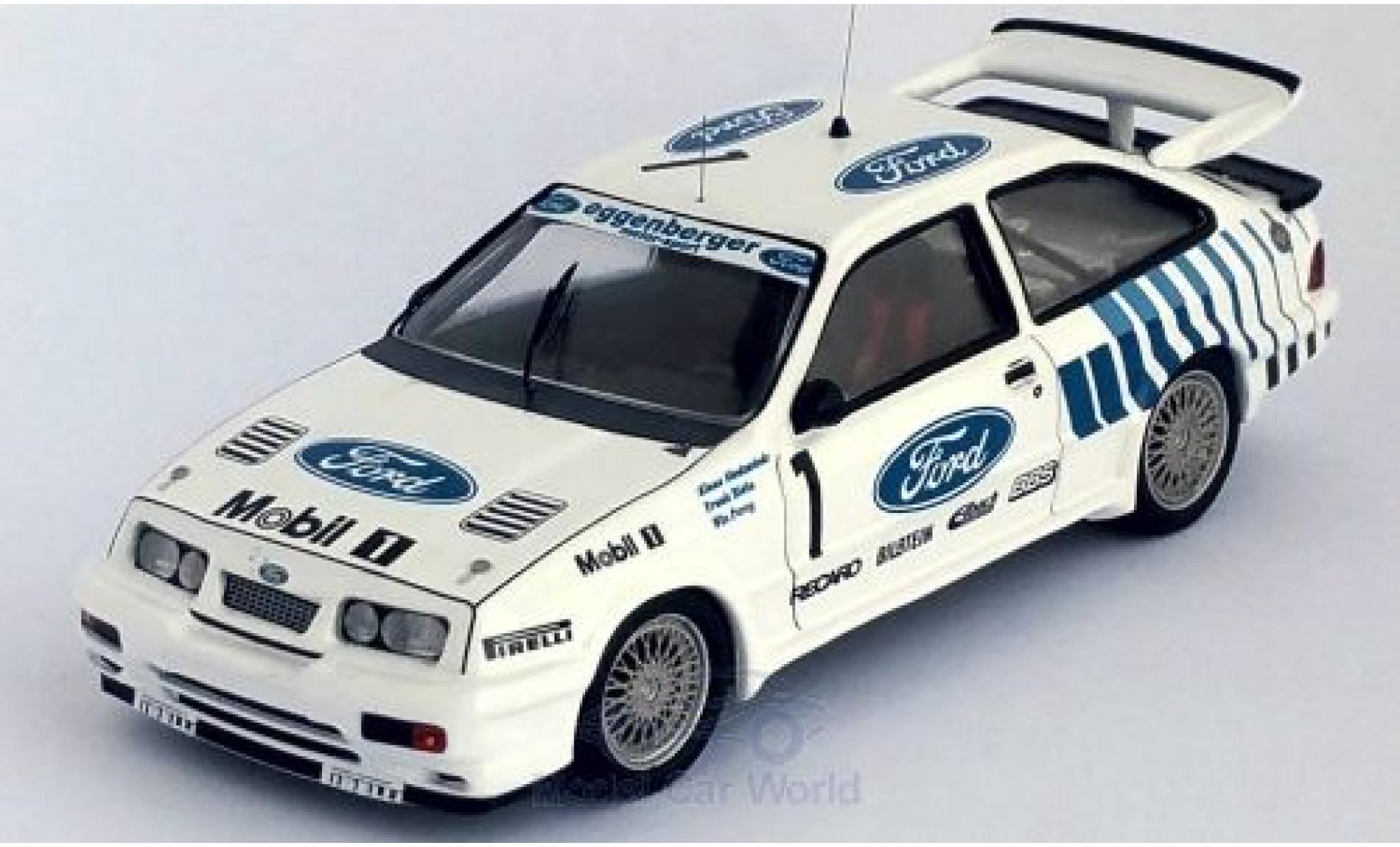 Ford Sierra 1/43 Trofeu RS 500 Cosworth No.1 Eggenberger Mobil 1 24h Nürburgring 1989 K.Niedzwiedz/F.Biela/W.Percy modellino in miniatura