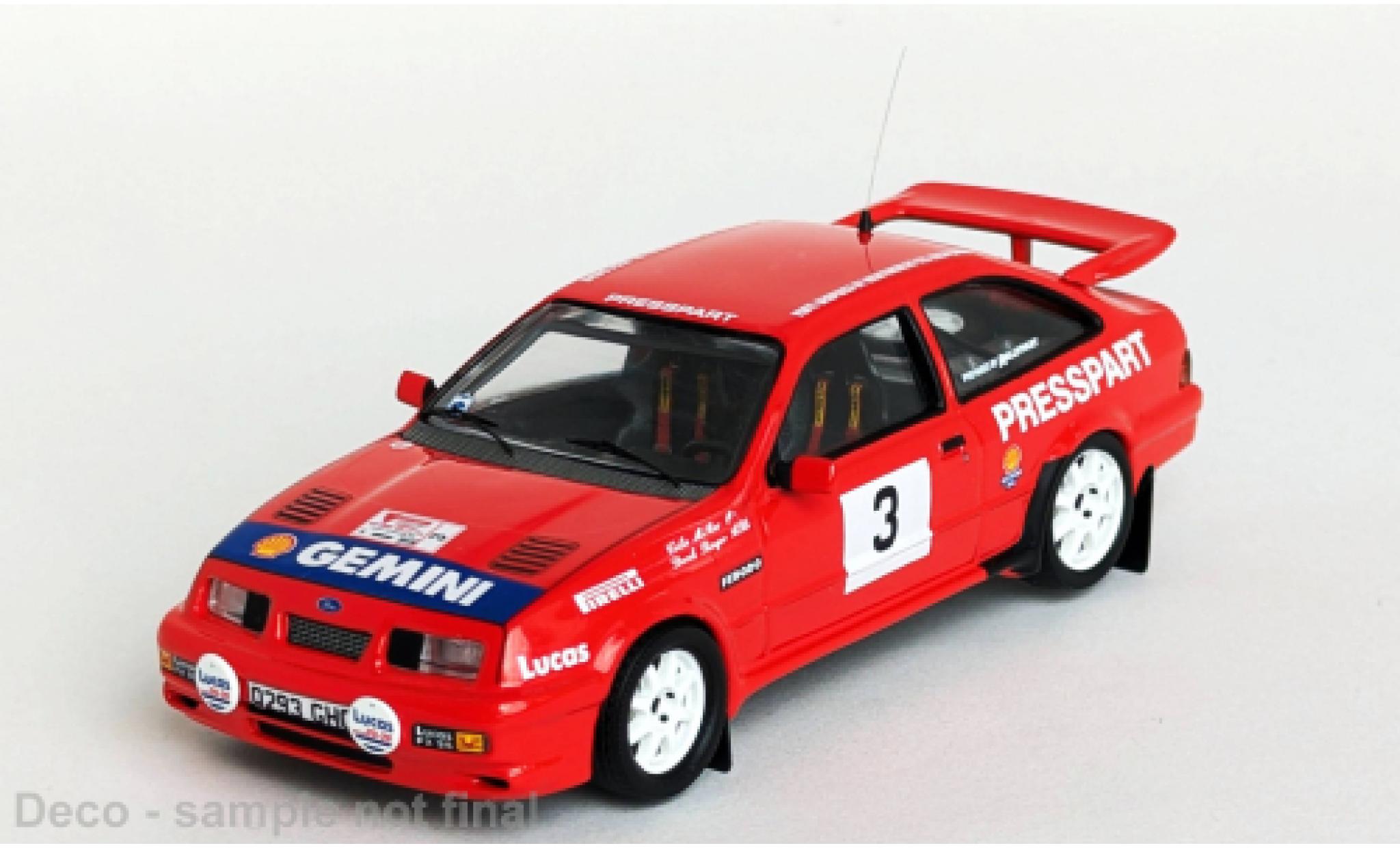 Ford Sierra 1/43 Trofeu RS Cosworth Forest Stages Rally 1989 #3 1:43 modellino in miniatura