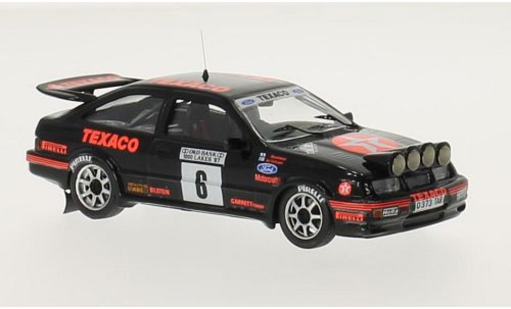 Ford Sierra 1/43 Trofeu RS Cosworth No.6 Texaco 1000 Lakes Rallye 1987 A.Vatanen/B.Berglund modellino in miniatura