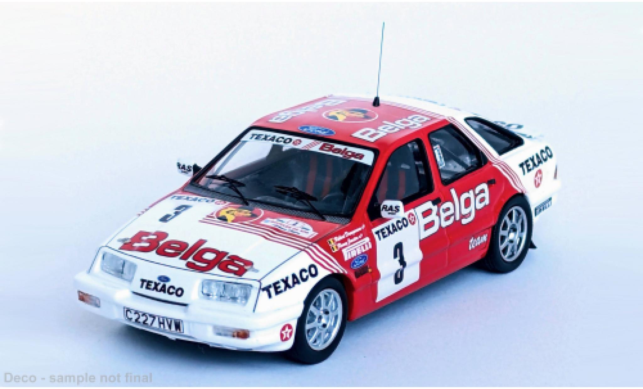 Ford Sierra 1/43 Trofeu XR 4x4 Boucles de Spa 1988 #3 1:43 modellino in miniatura