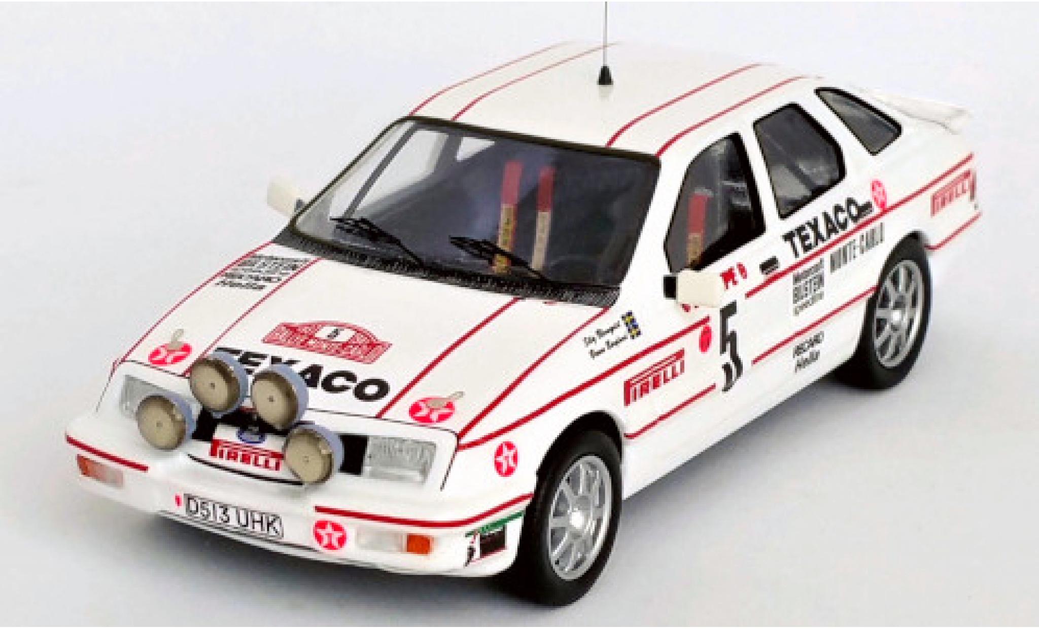 Ford Sierra 1/43 Trofeu XR 4x4 No.5 Texaco Rallye WM Rallye Monte Carlo 1987 S.Blomqvist/B.Berglund modellino in miniatura