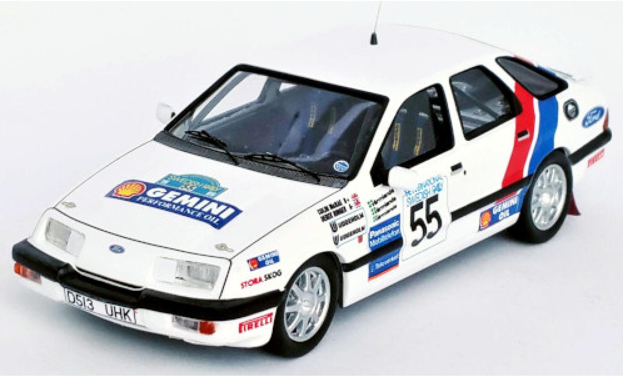 Ford Sierra 1/43 Trofeu XR 4x4 No.55 Gemini Rally WM Rally Schweden 1989 C.McRae/D.Ringer modellino in miniatura