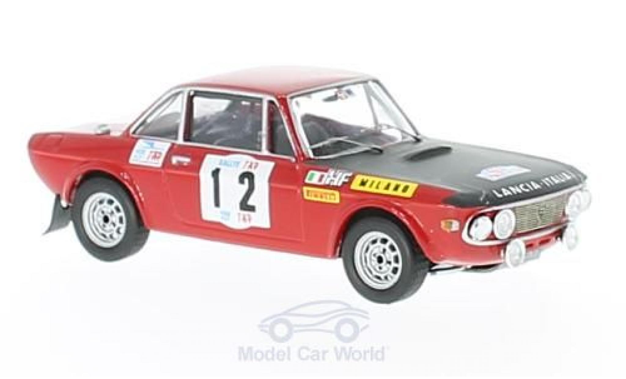 Lancia Fulvia 1/43 Trofeu 1600 S Rallye Portugal 1971 S.Lampinen/J.Davenport modellino in miniatura
