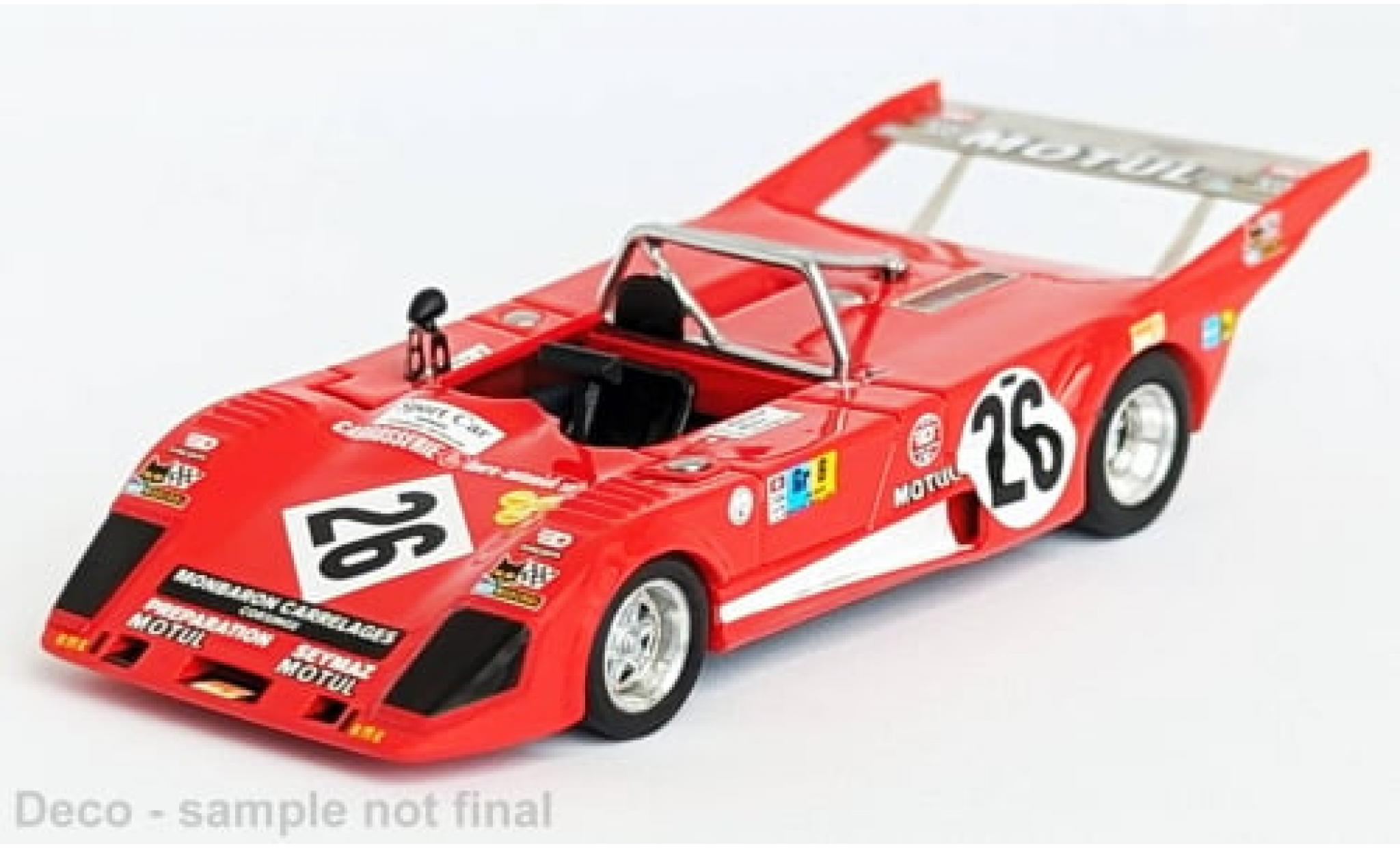 Lola T296 1/43 Trofeu RHD No.26 24h Le Mans 1978 1:43 modellino in miniatura