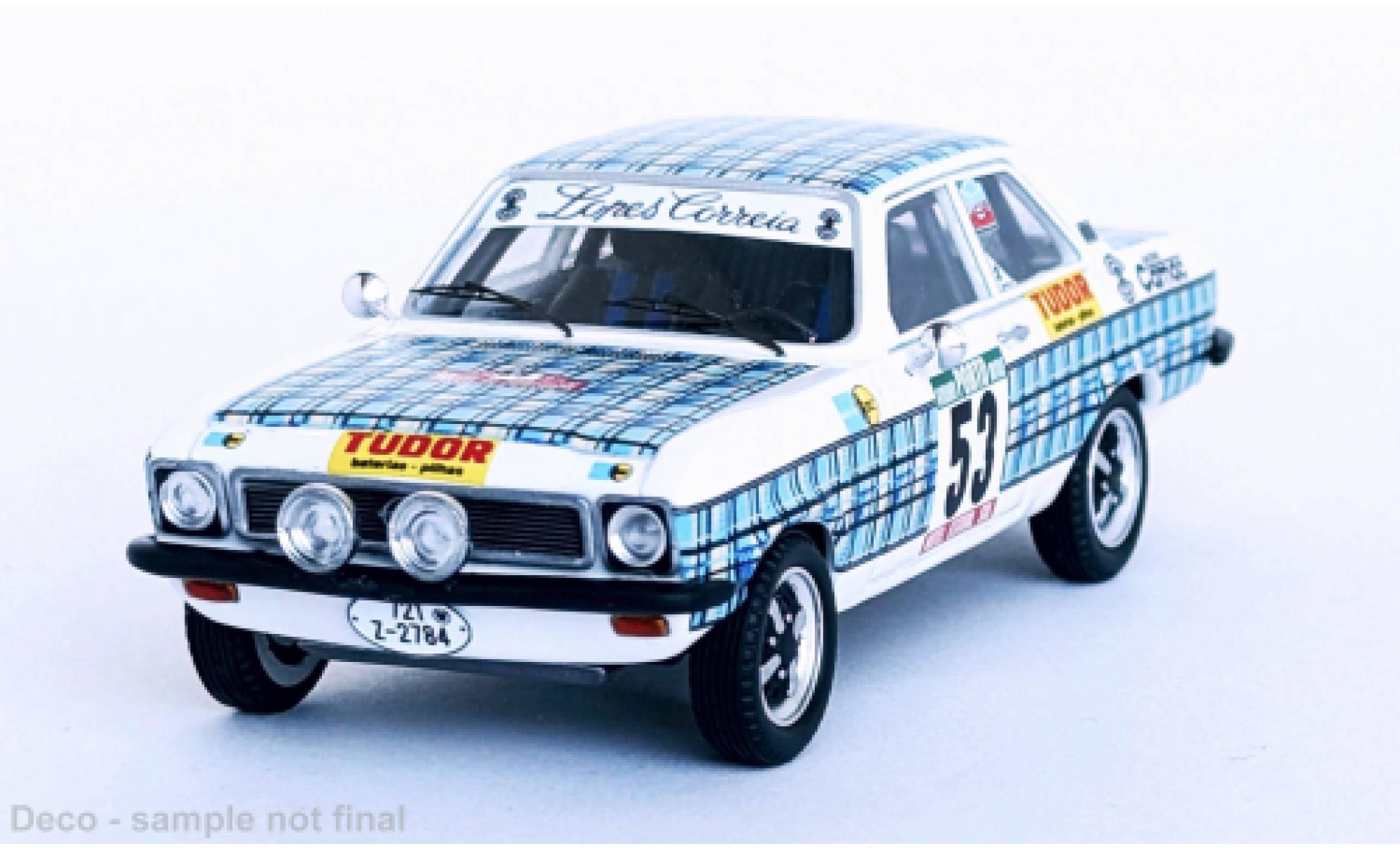 Opel Ascona 1/43 Trofeu Rally Portugal 1979 #53 1:43 modellino in miniatura