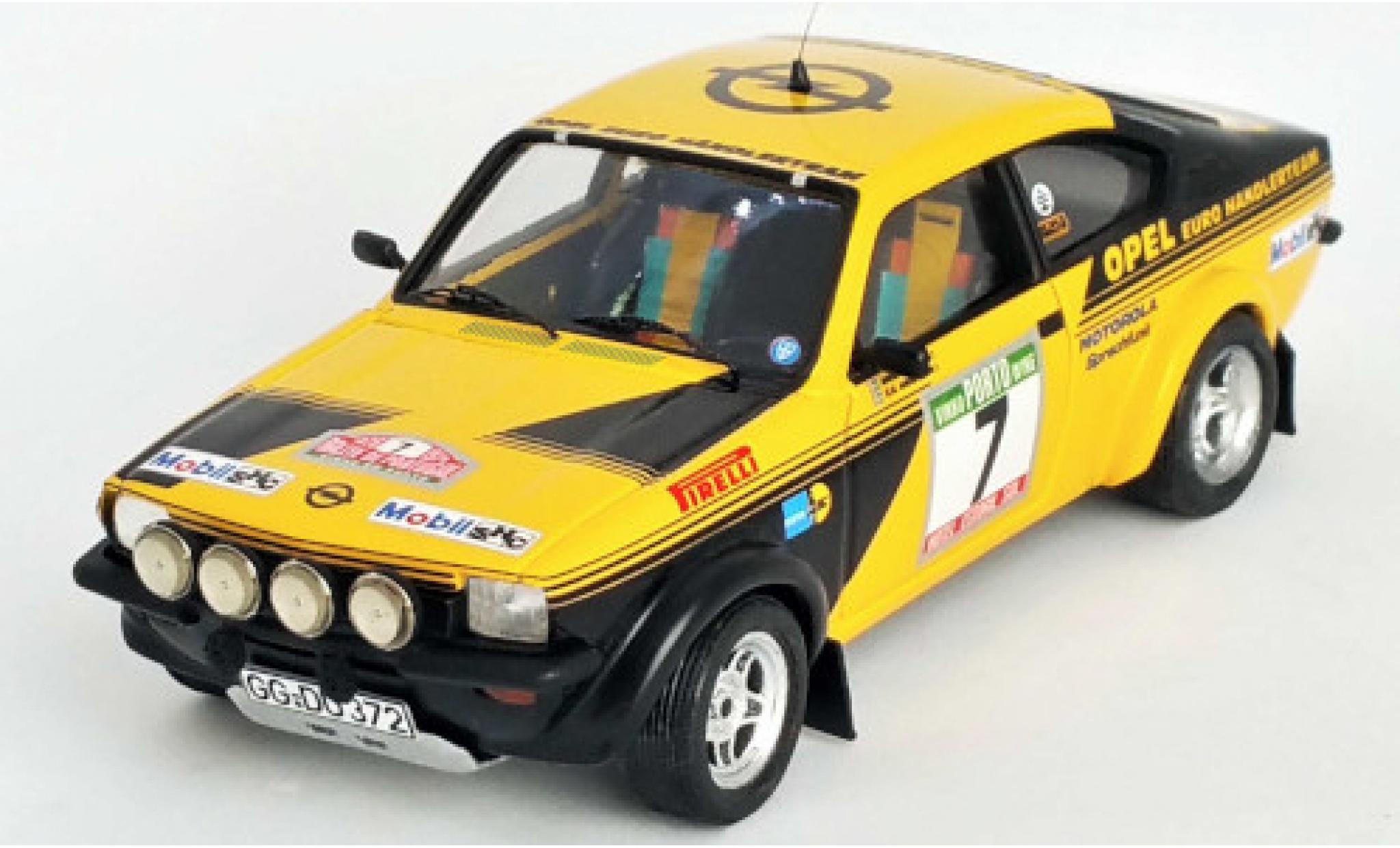 Opel Kadett 1/43 Trofeu C GT/E No.7 Euro Händlerteam Rally Portugal 1976 A.Kulläng/C.-G.Andersson modellino in miniatura