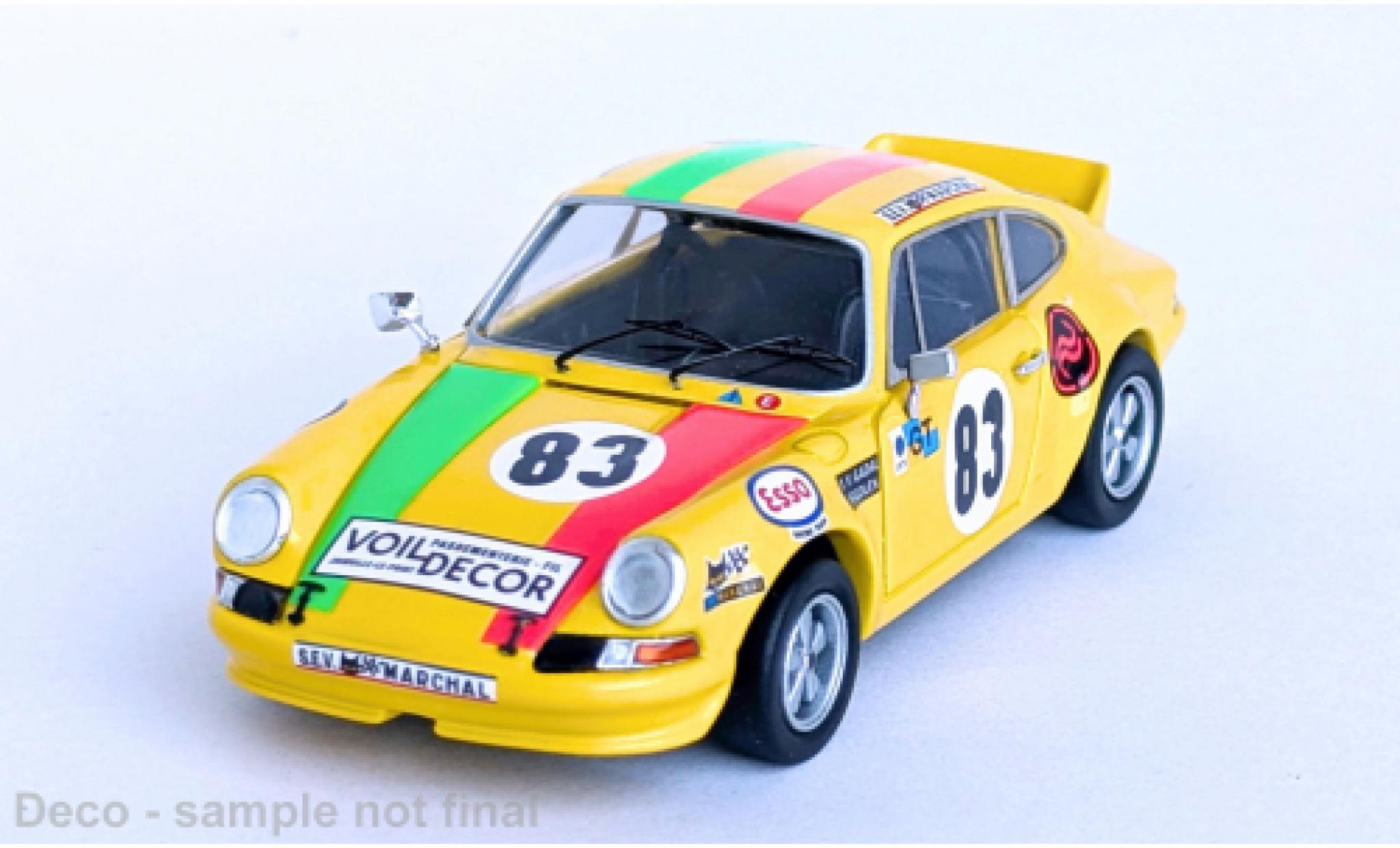 Porsche 930 RS Trofeu 911 Carrera 24h Le Mans 1975 #83 1:43 modellino in miniatura