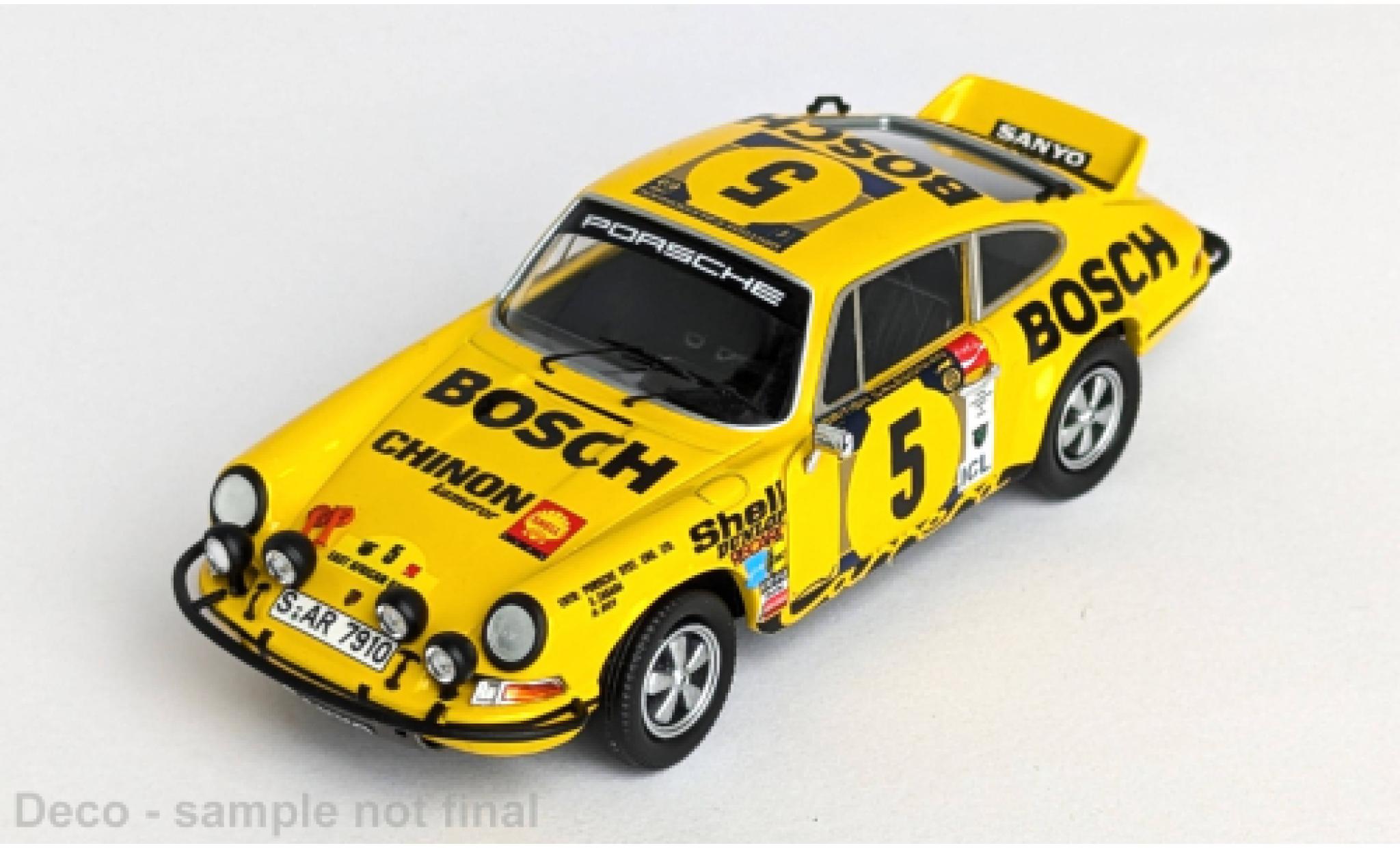 Porsche 911 1/43 Trofeu Carrera RS East African Safari Rally 1973 #5 1:43 modellino in miniatura