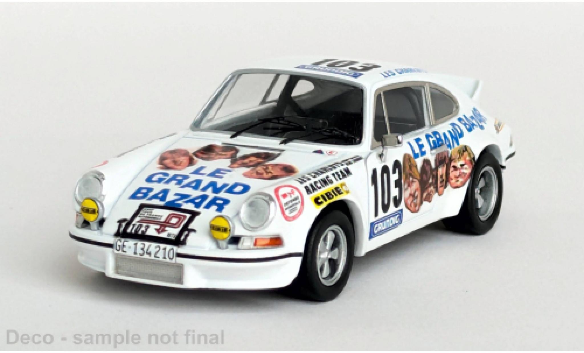 Porsche 911 1/43 Trofeu Carrera RS Tour Auto 1973 #103 1:43 modellino in miniatura