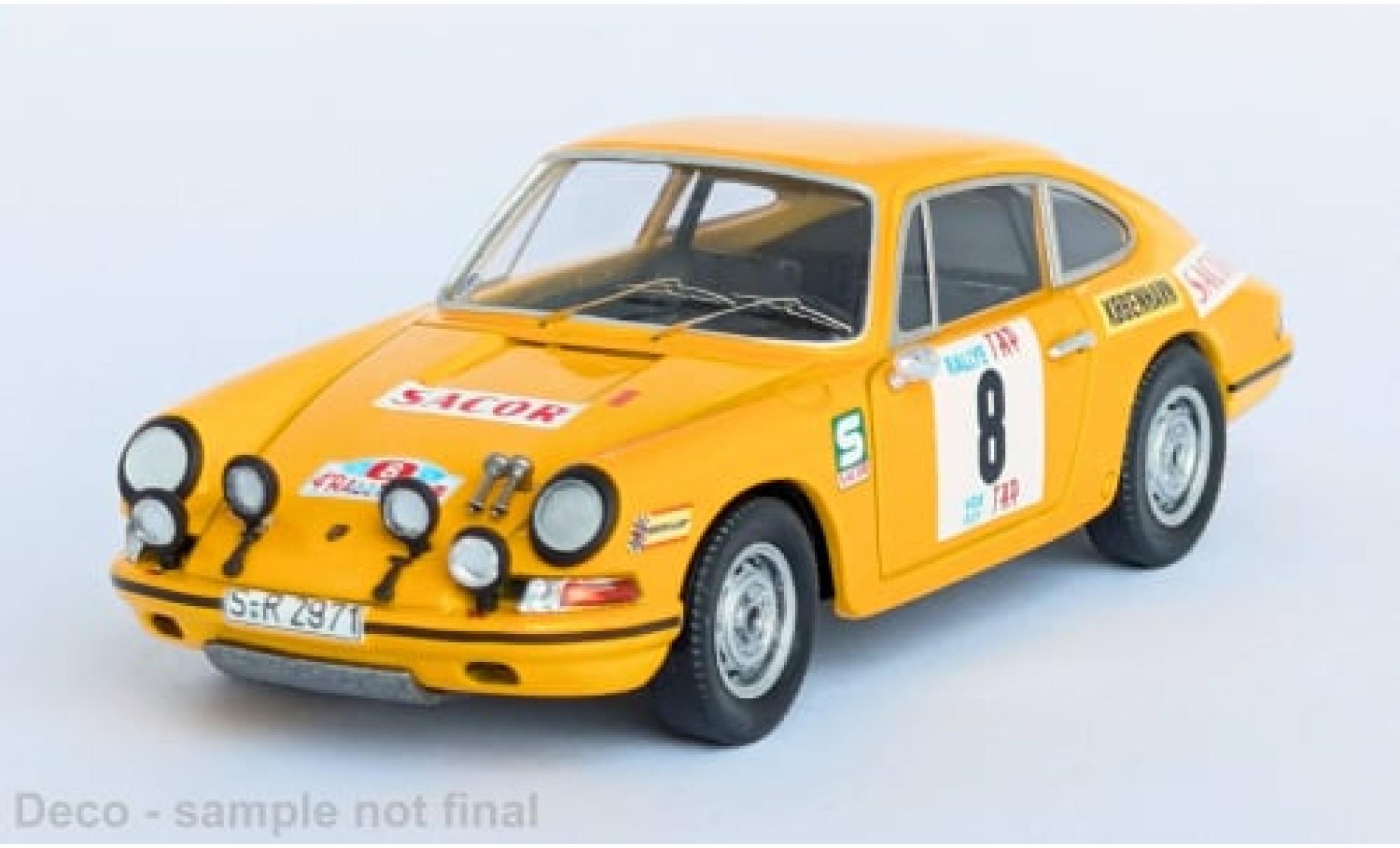 Porsche 911 1/43 Trofeu S No.8 Rallye Portugal 1970 1:43 modellino in miniatura