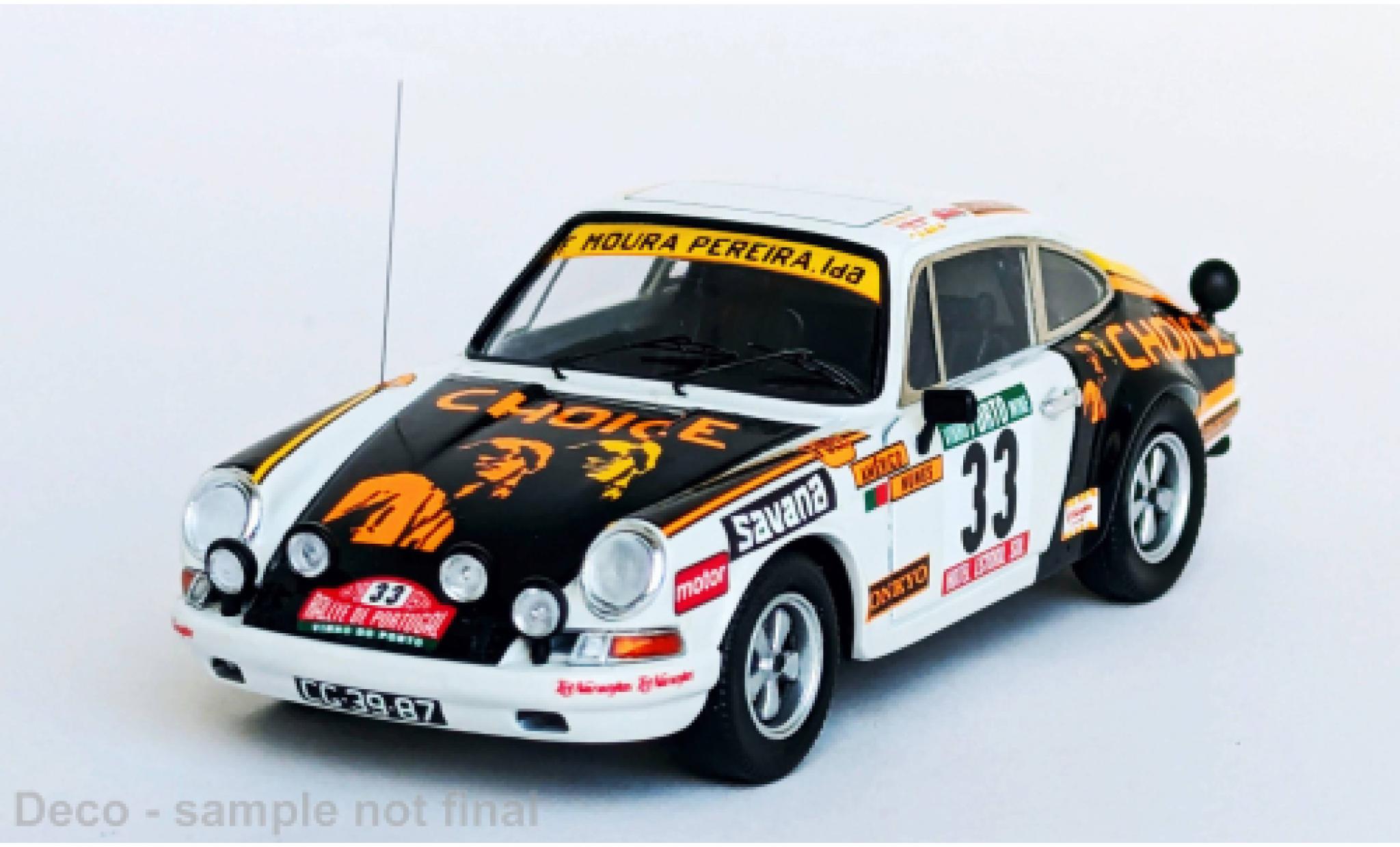 Porsche 930 1/43 Trofeu 911 S Rally Portugal 1978 #33 1:43 modellino in miniatura