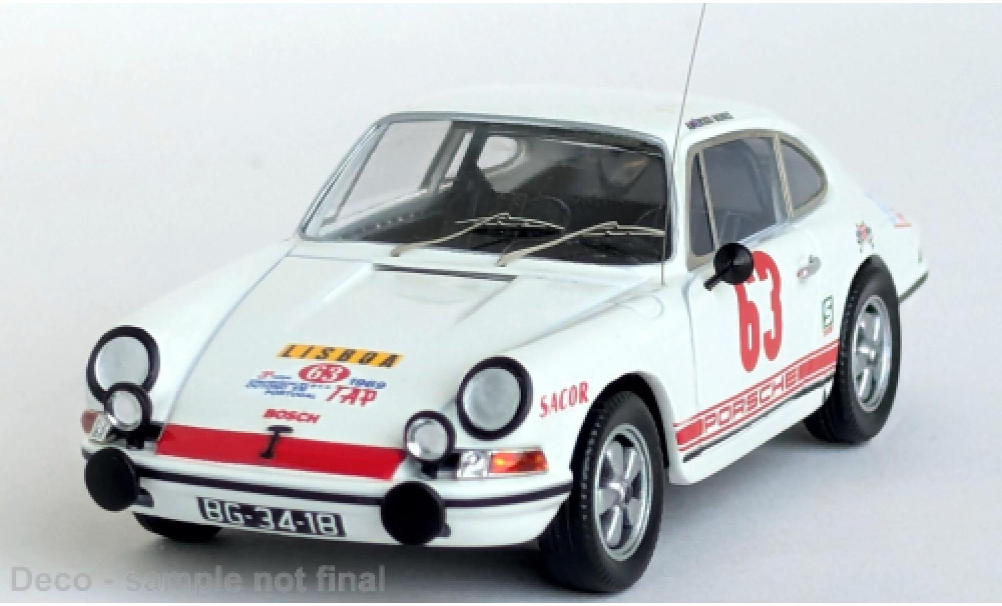 Porsche 911 Trofeu S Rally Tap 1969 #63 1:43 modellino in miniatura