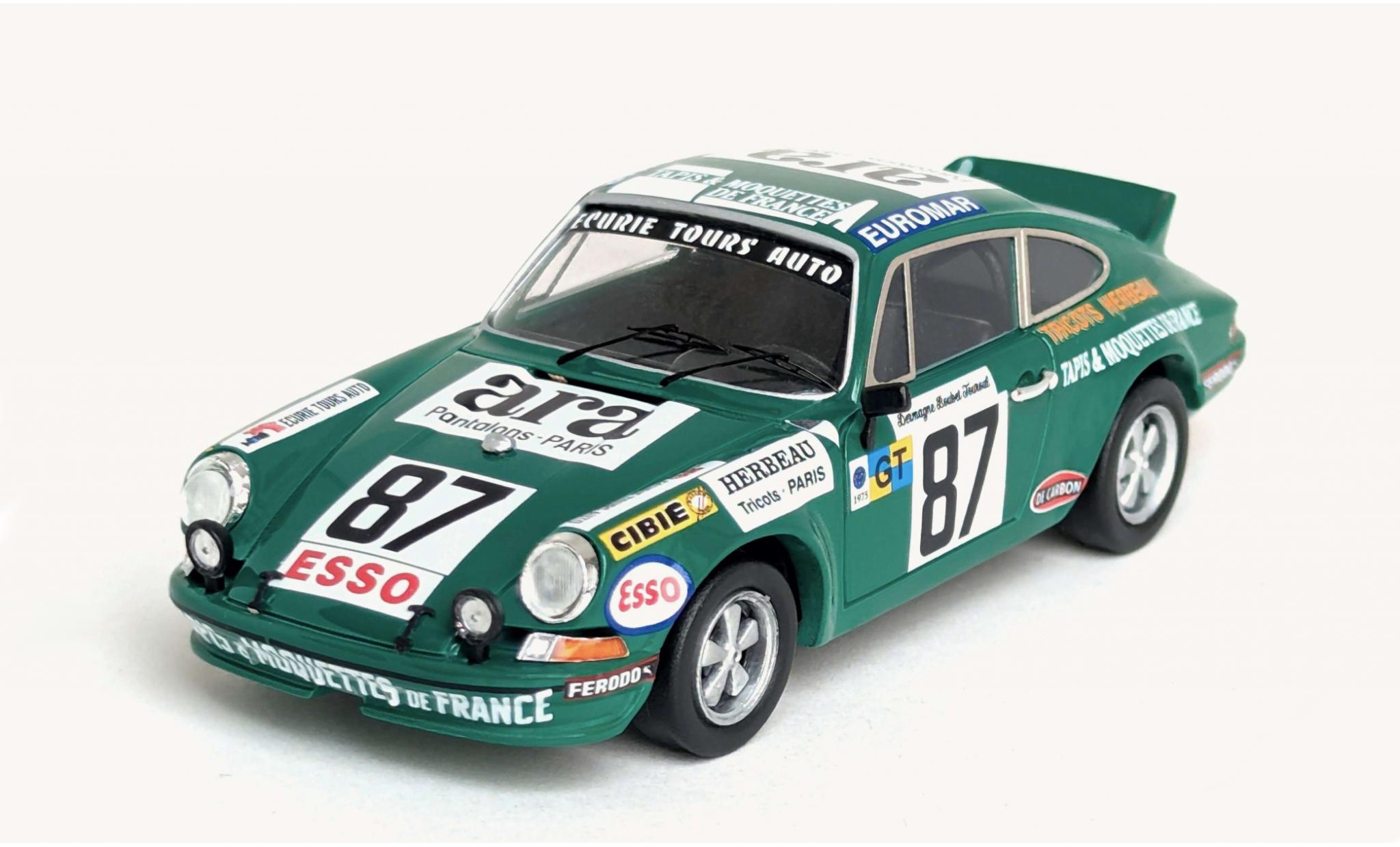 Porsche 930 Trofeu 911 SCF 24h Le Mans 1975 #87 1:43 modellino in miniatura