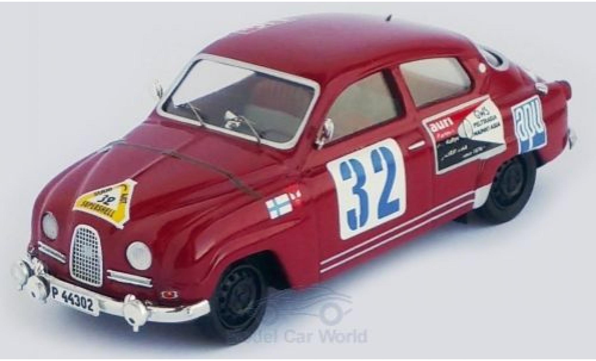 Saab 96 1/43 Trofeu No.32 1000 Lakes Rallye 13 S.Lampinen/J.Ahava modellino in miniatura