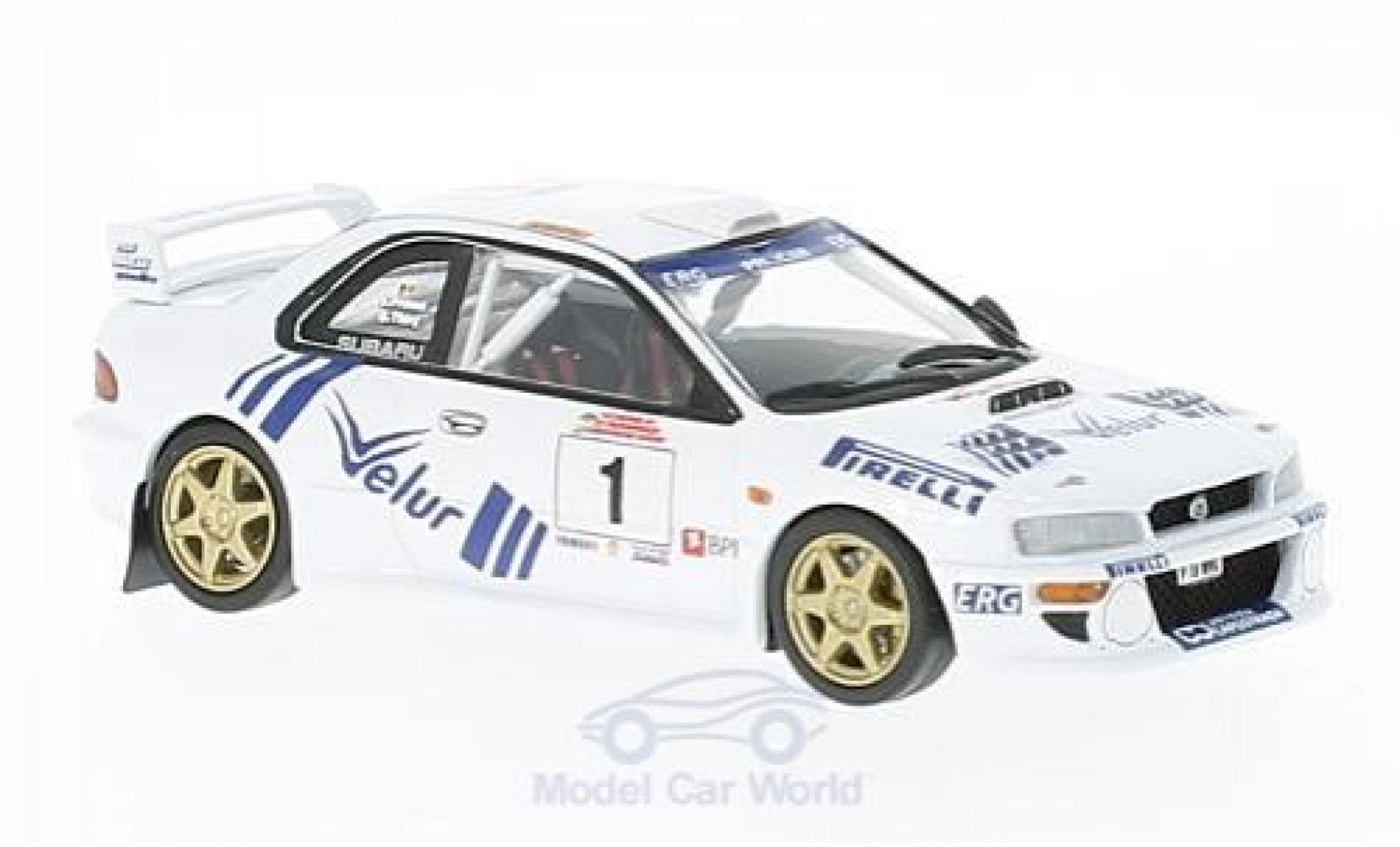 Subaru Impreza 1/43 Trofeu WRC No.1 Rallye Portugal 1999 B.Thiry/S.Prevot modellino in miniatura