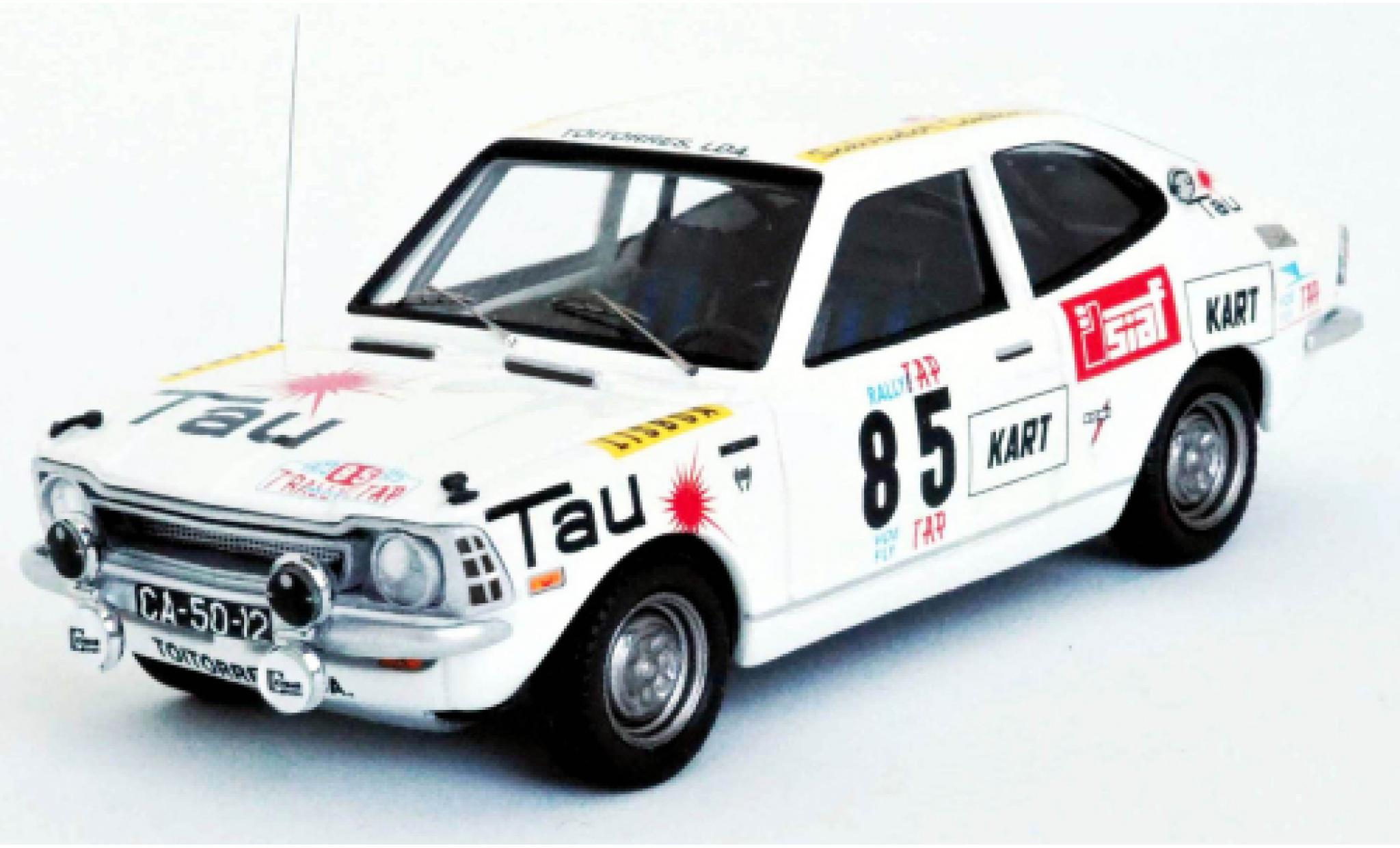 Toyota Corolla 1/43 Trofeu 1200 No.85 Rallye WM Rally Portugal 1973 P.Cortez/T.Gomes modellino in miniatura